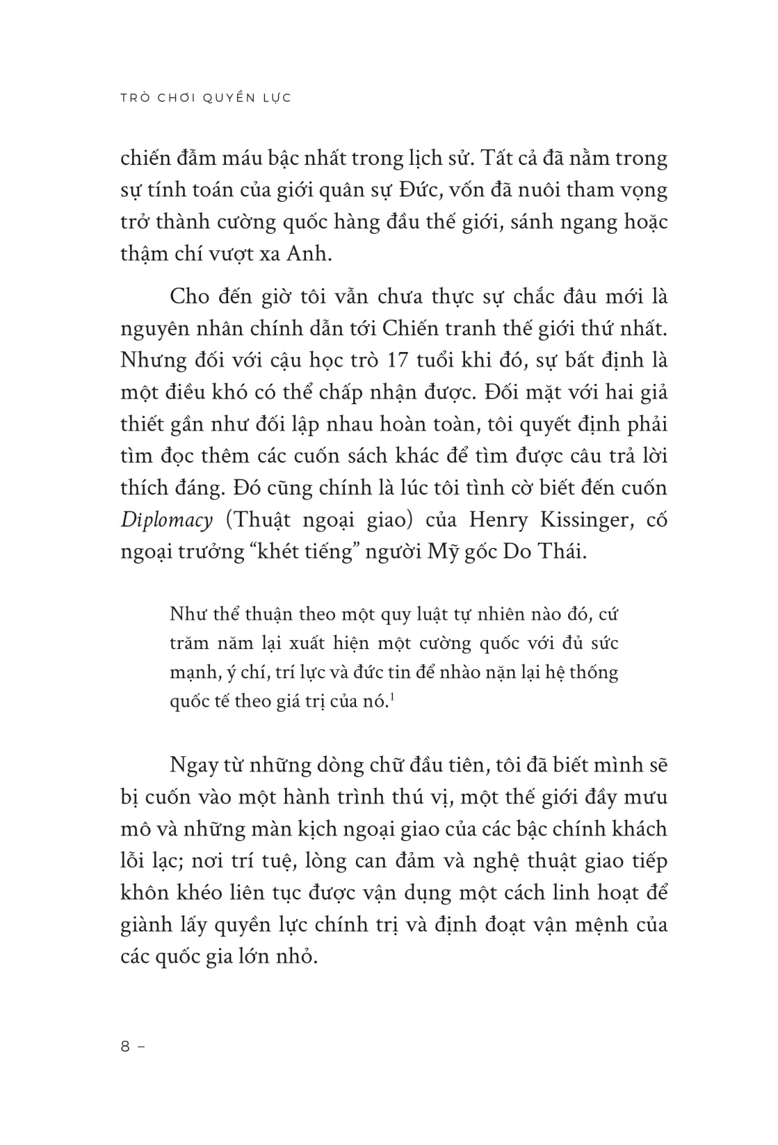 trò chơi quyền lực