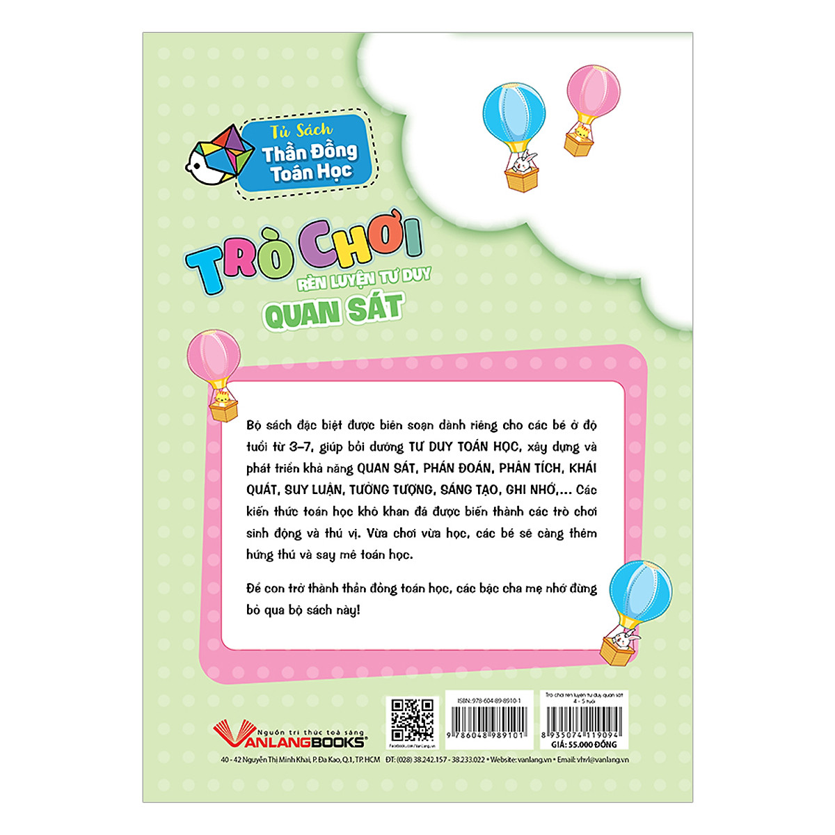 trò chơi rèn luyện tư duy quan sát (4 -5 tuổi)