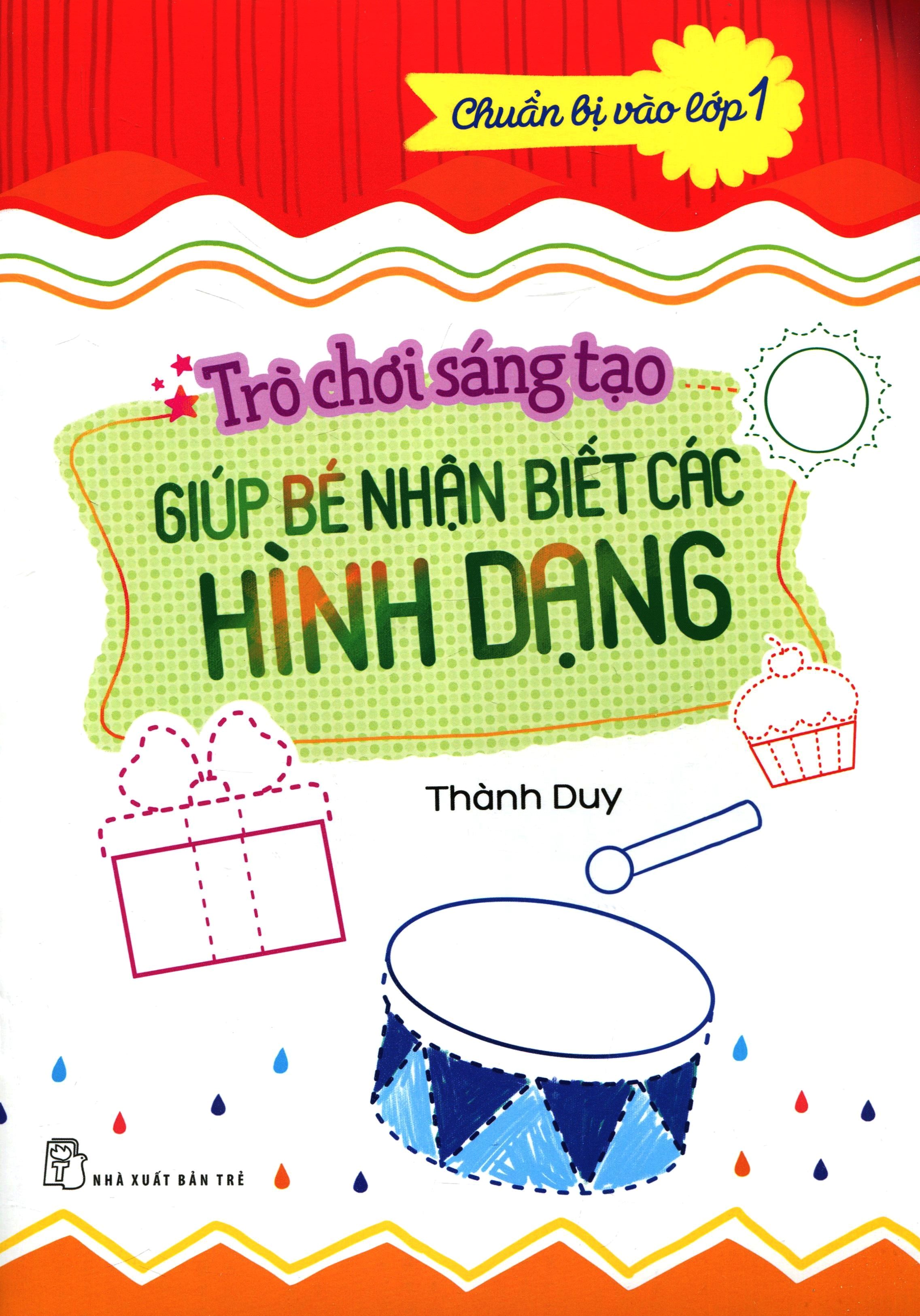 trò chơi sáng tạo giúp bé nhận biết các hình dạng