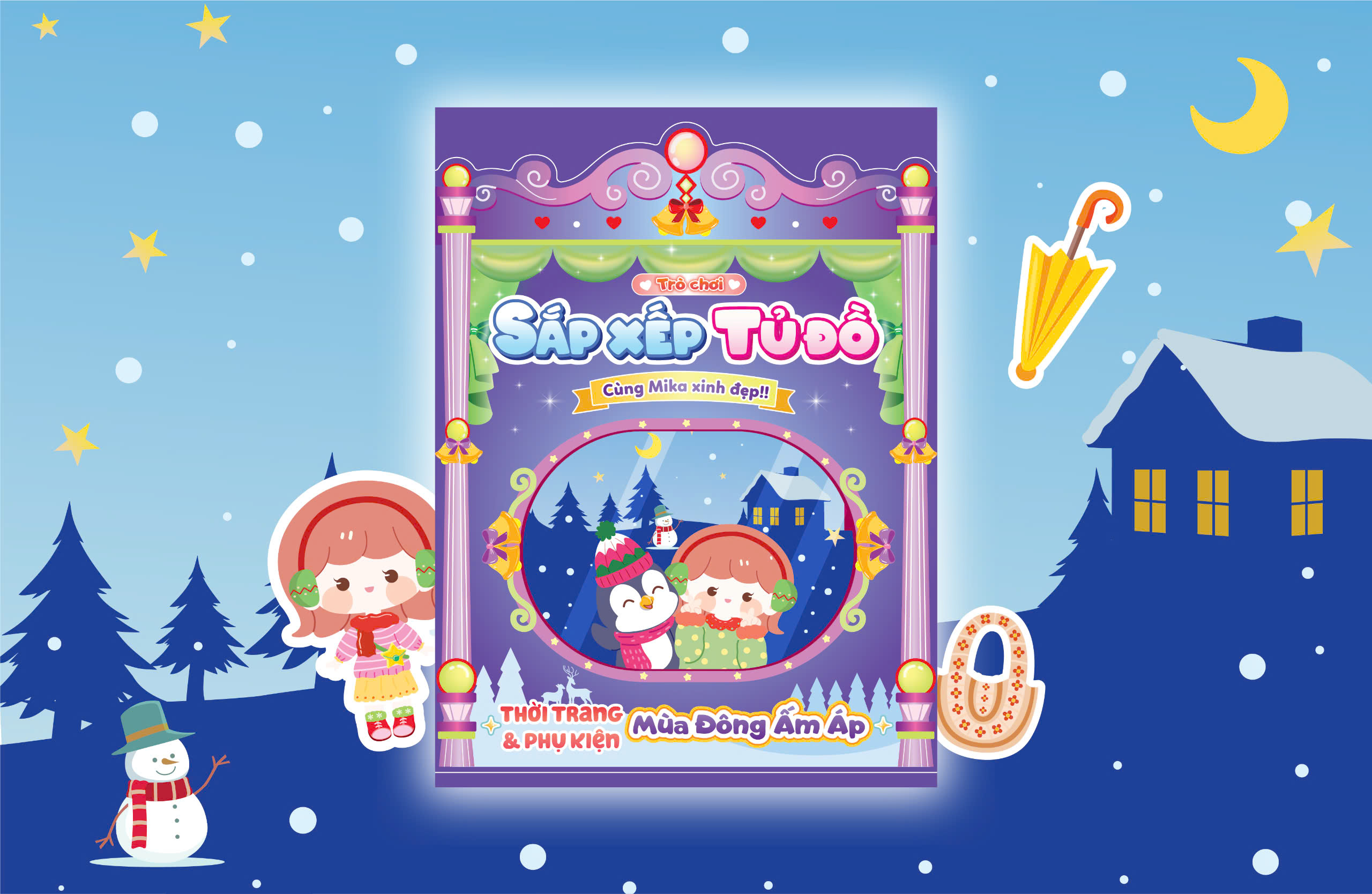 trò chơi sắp xếp tủ đồ cùng mika xinh đẹp - thời trang và phụ kiện mùa đông ấm áp