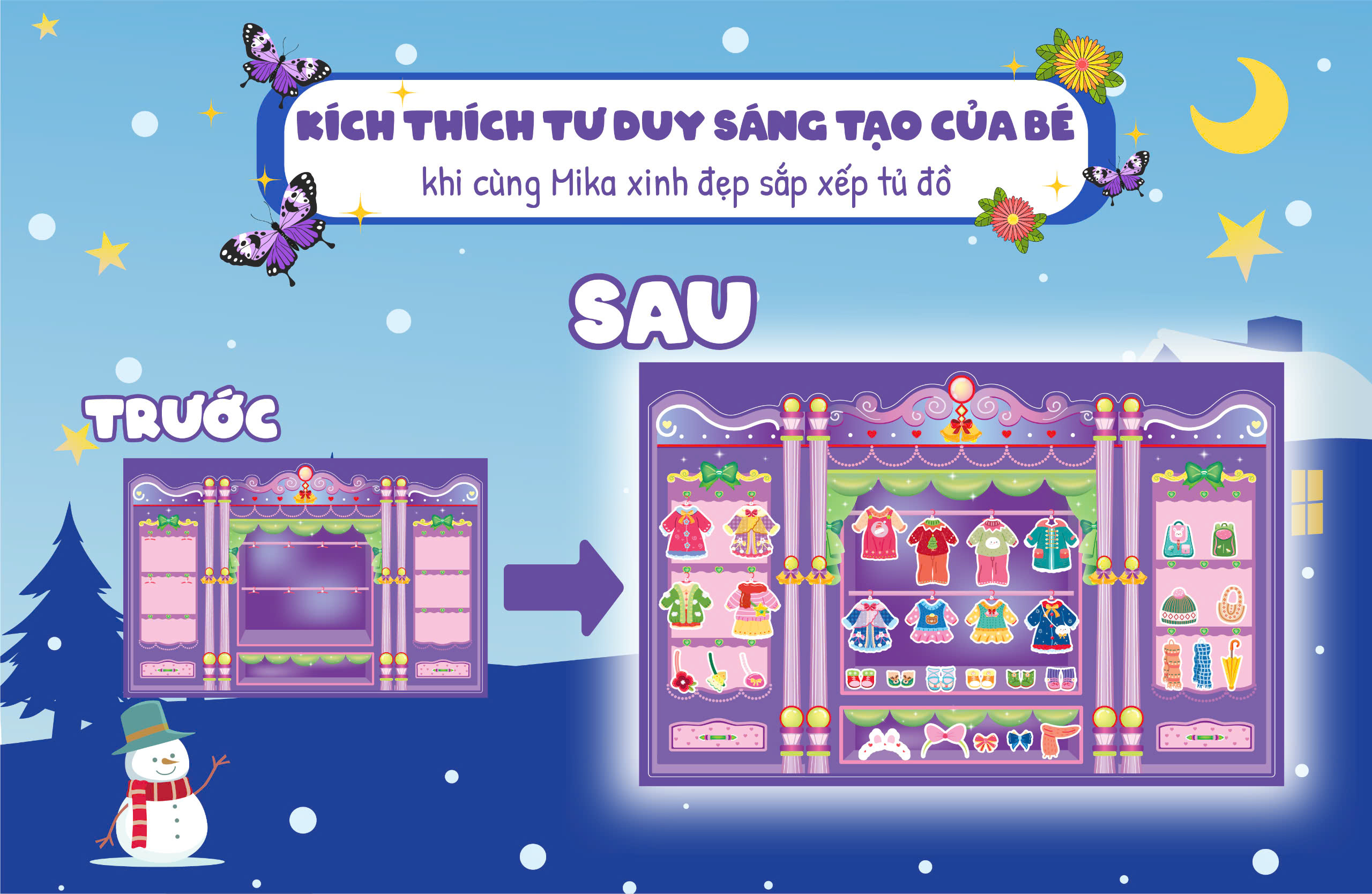 trò chơi sắp xếp tủ đồ cùng mika xinh đẹp - thời trang và phụ kiện mùa đông ấm áp