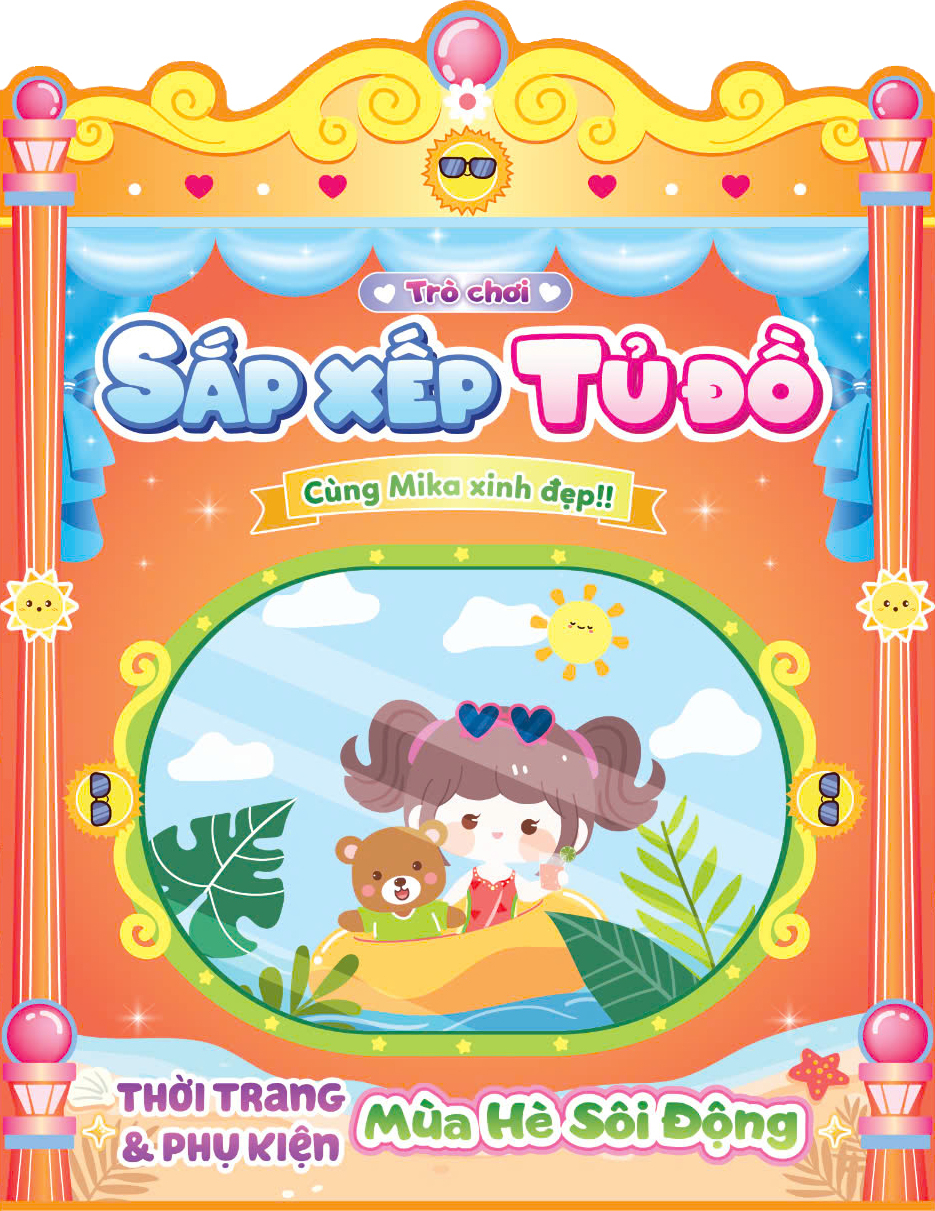 trò chơi sắp xếp tủ đồ cùng mika xinh đẹp - thời trang và phụ kiện mùa hè sôi động