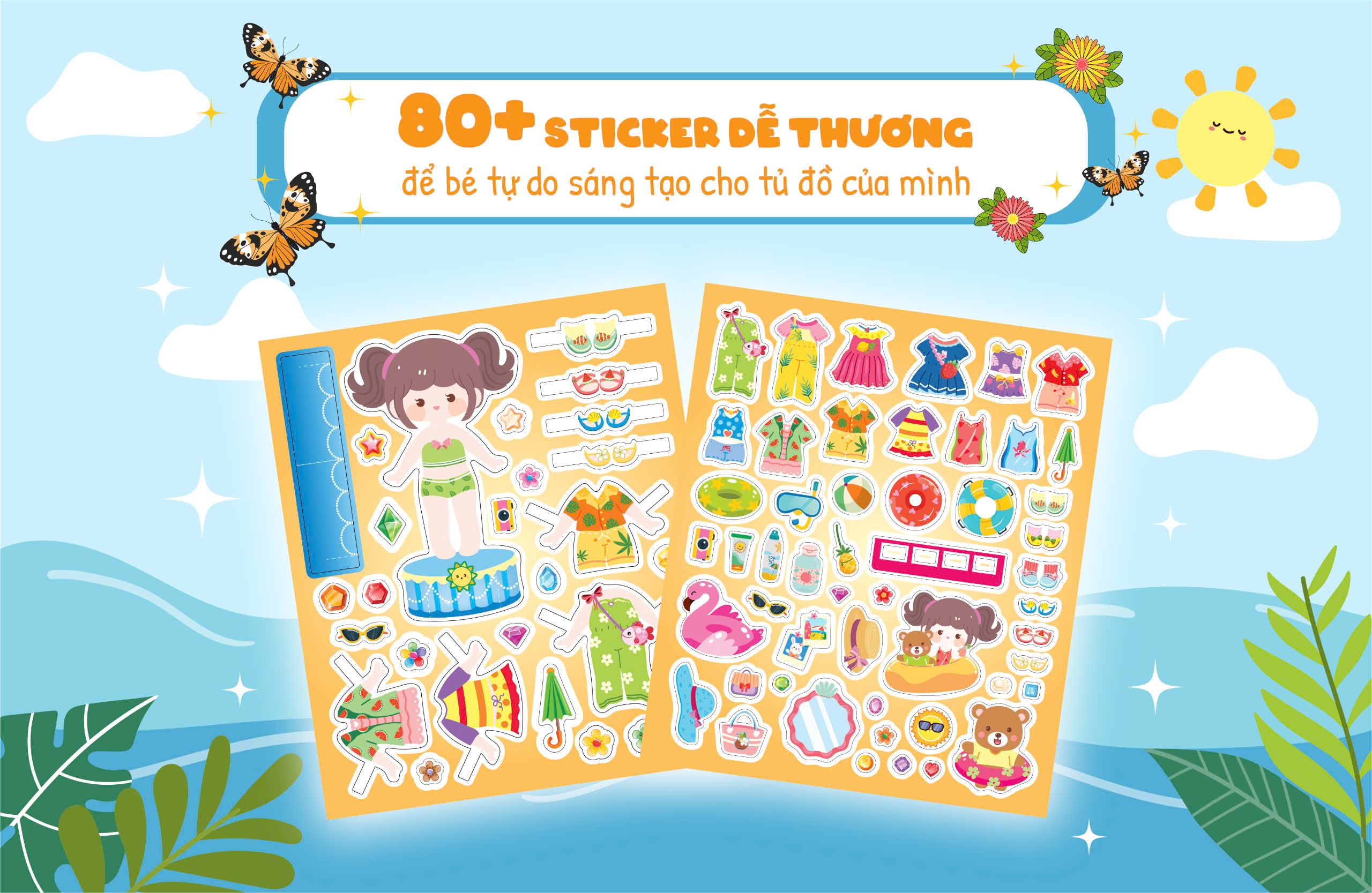 trò chơi sắp xếp tủ đồ cùng mika xinh đẹp - thời trang và phụ kiện mùa hè sôi động