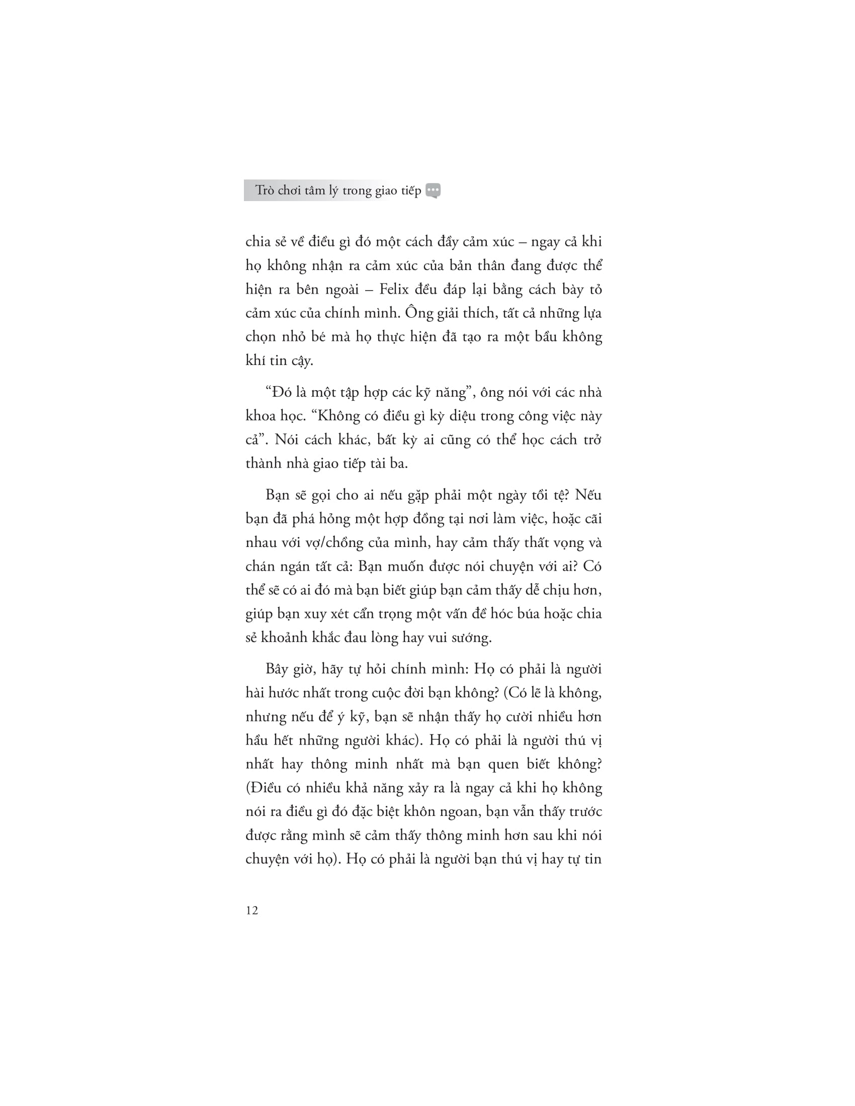 trò chơi tâm lý trong giao tiếp