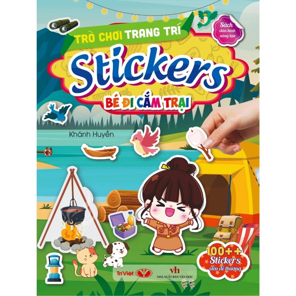 Tro Choi Trang Tri Stickers - Be Di Cam Trai