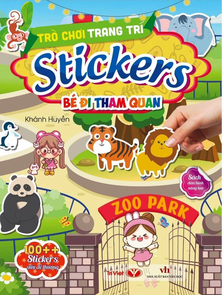 Tro Choi Trang Tri Stickers - Be Di Tham Quan