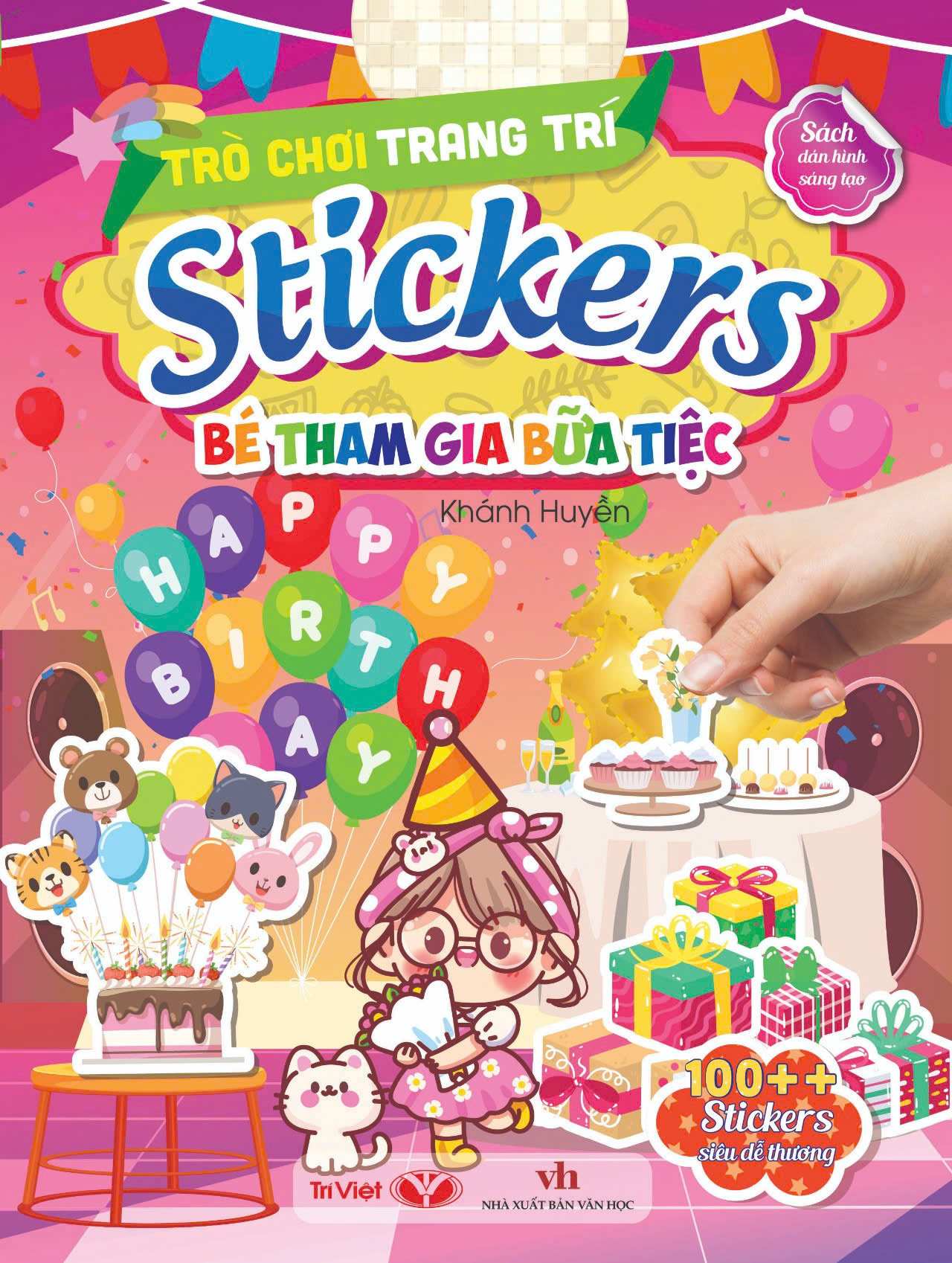 Tro Choi Trang Tri Stickers - Be Tham Gia Bua Tiec