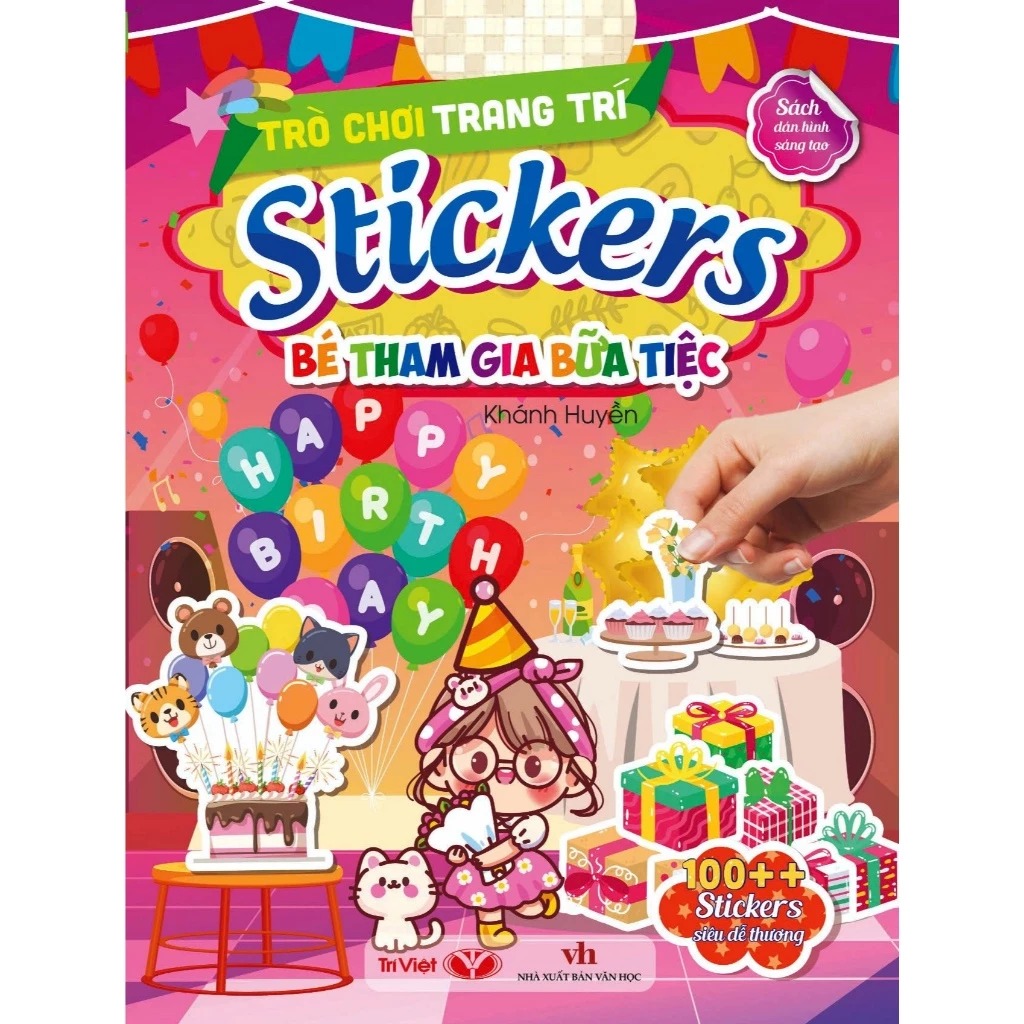 Tro Choi Trang Tri Stickers - Be Tham Gia Bua Tiec