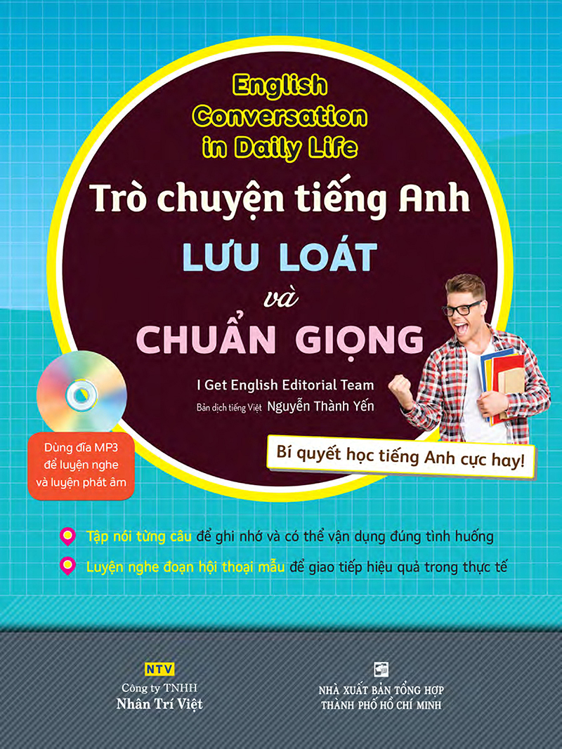 trò chuyện tiếng anh lưu loát và chuẩn giọng (kèm 1 đĩa mp3)