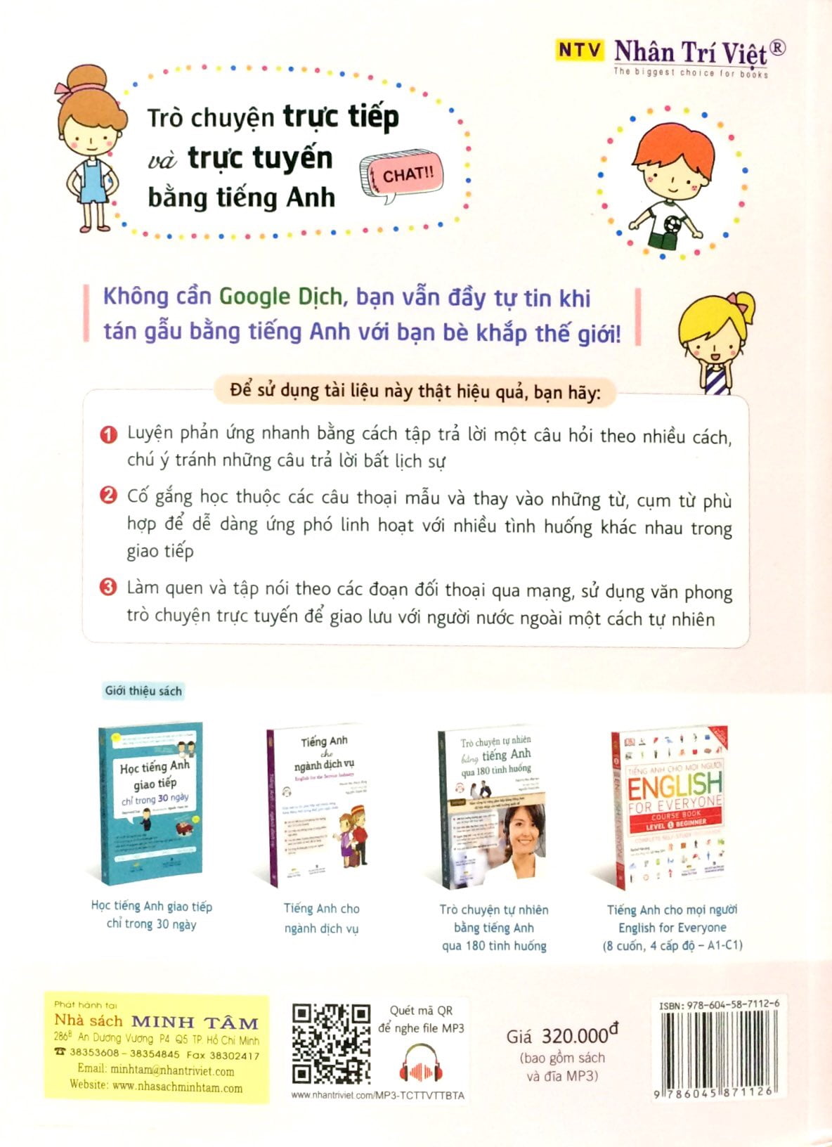 trò chuyện trực tiếp và trực tuyến bằng tiếng anh