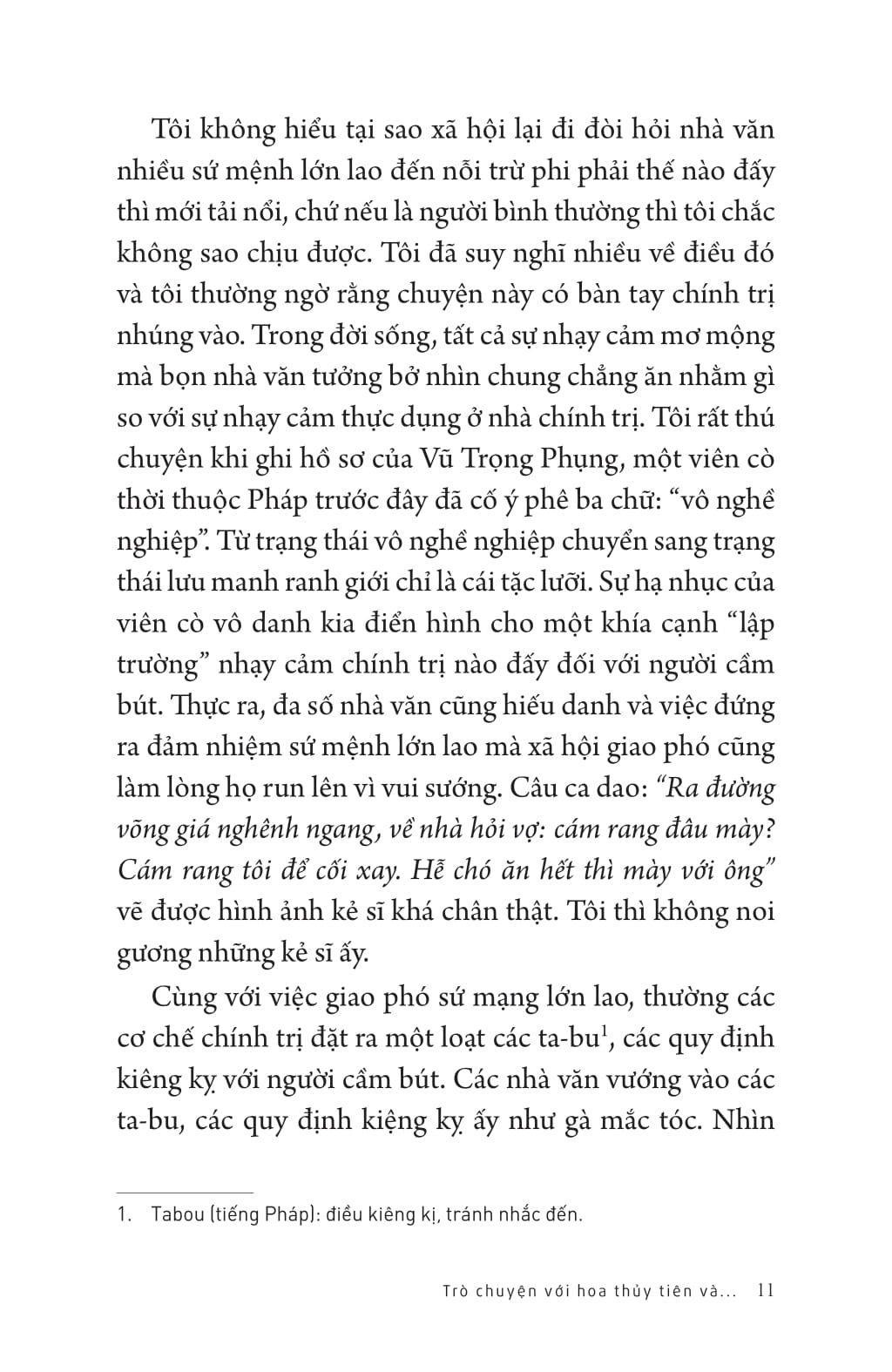 trò chuyện với hoa thủy tiên và...