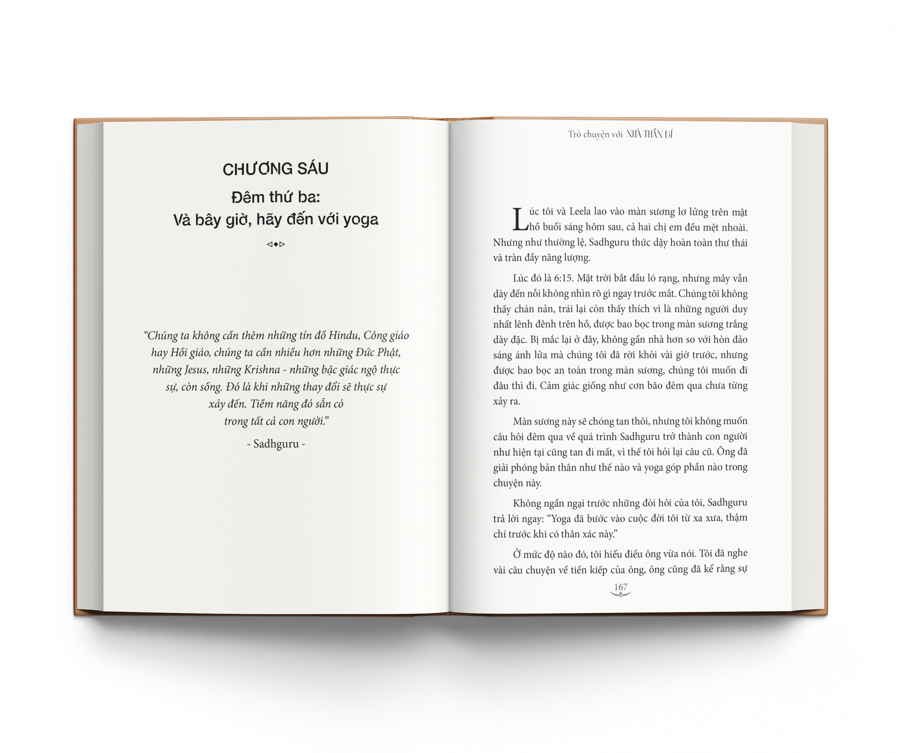 trò chuyện với nhà thần bí