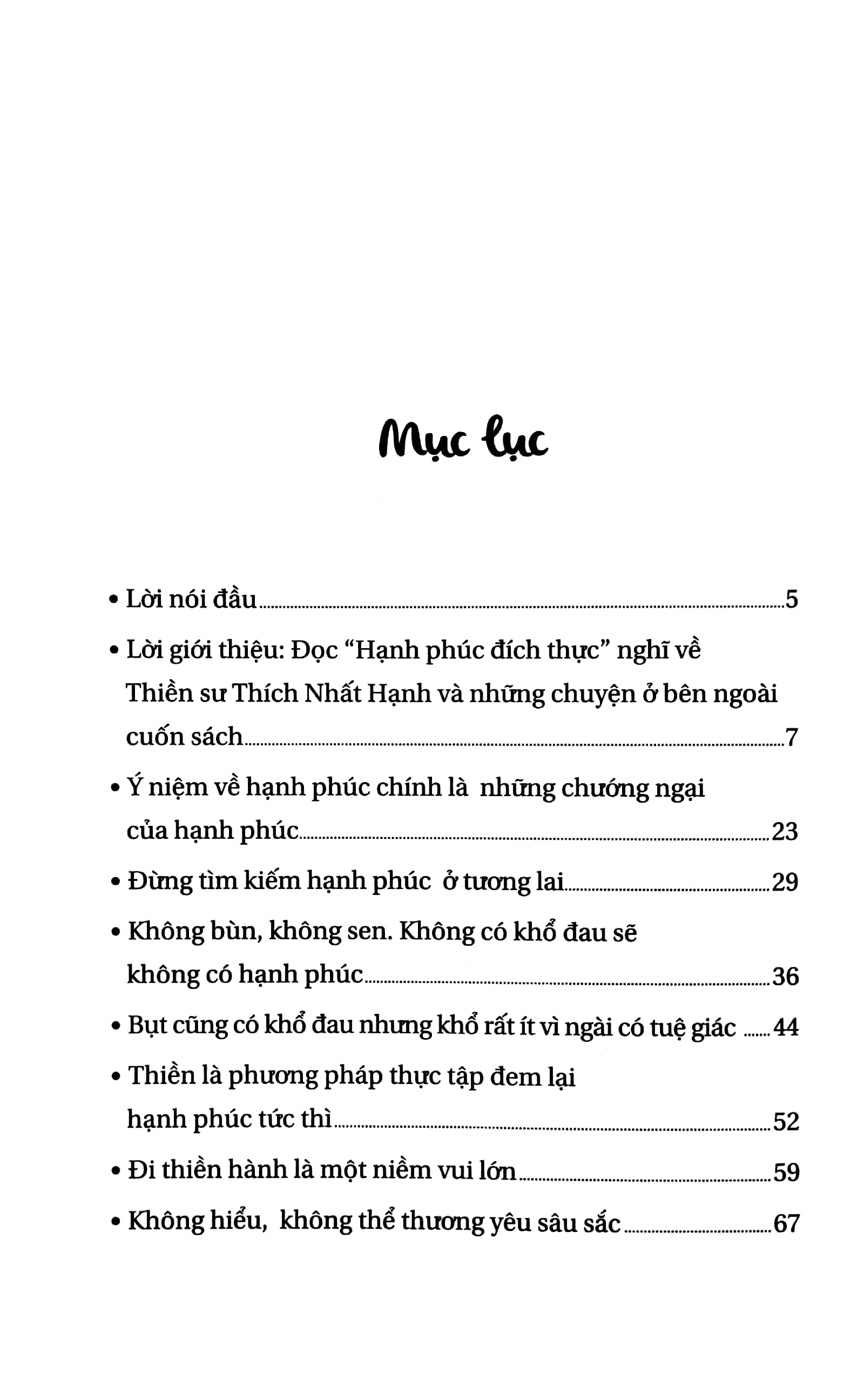 trò chuyện với thiền sư thích nhất hạnh - hạnh phúc đích thực (tái bản)