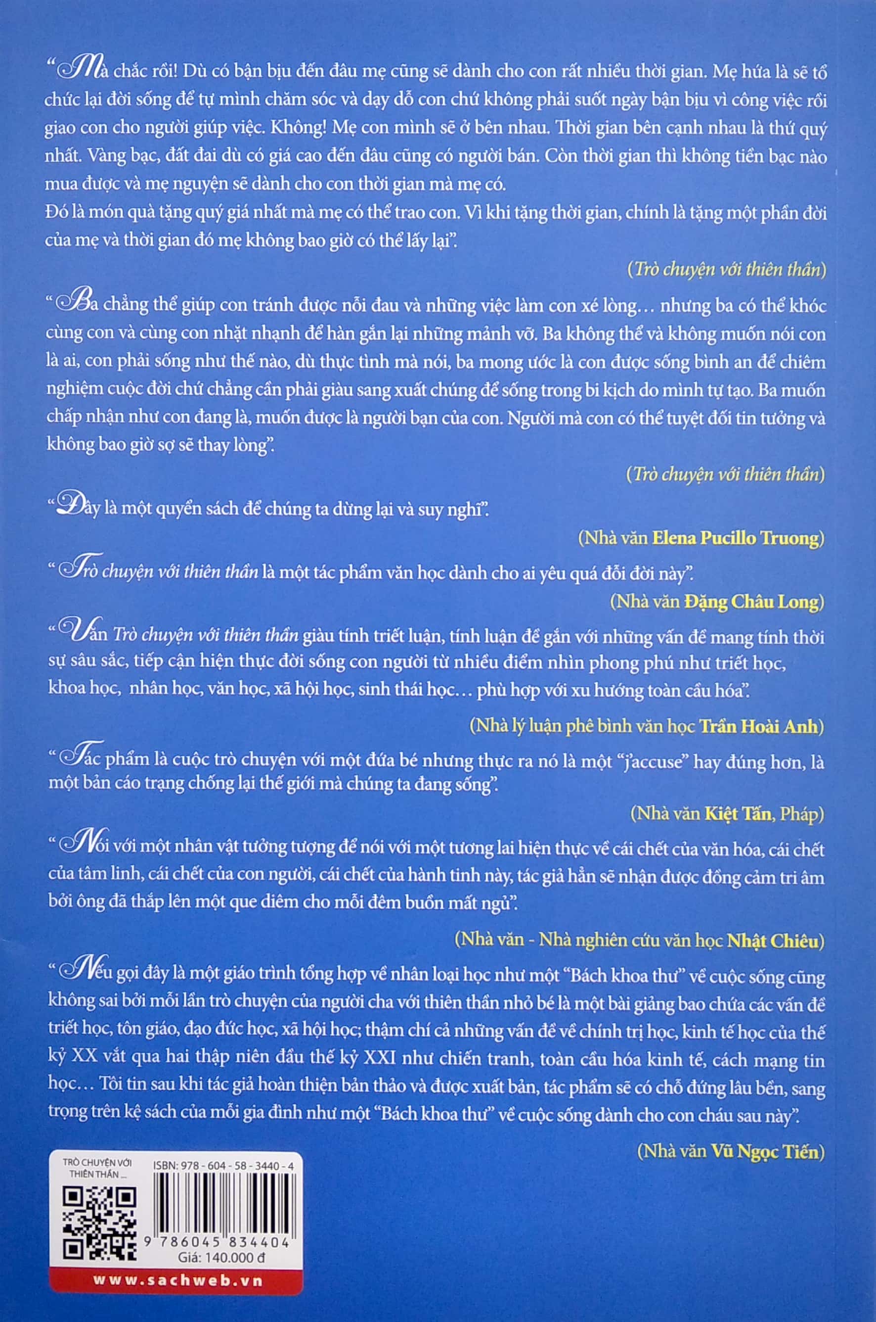 trò chuyện với thiên thần - những tai họa thế giới và giấc mơ vi