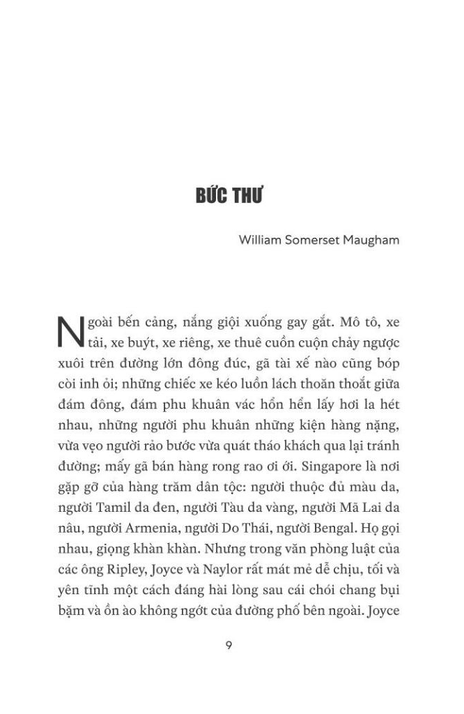 trở lại babylon - tuyển tập truyện ngắn anh-mỹ