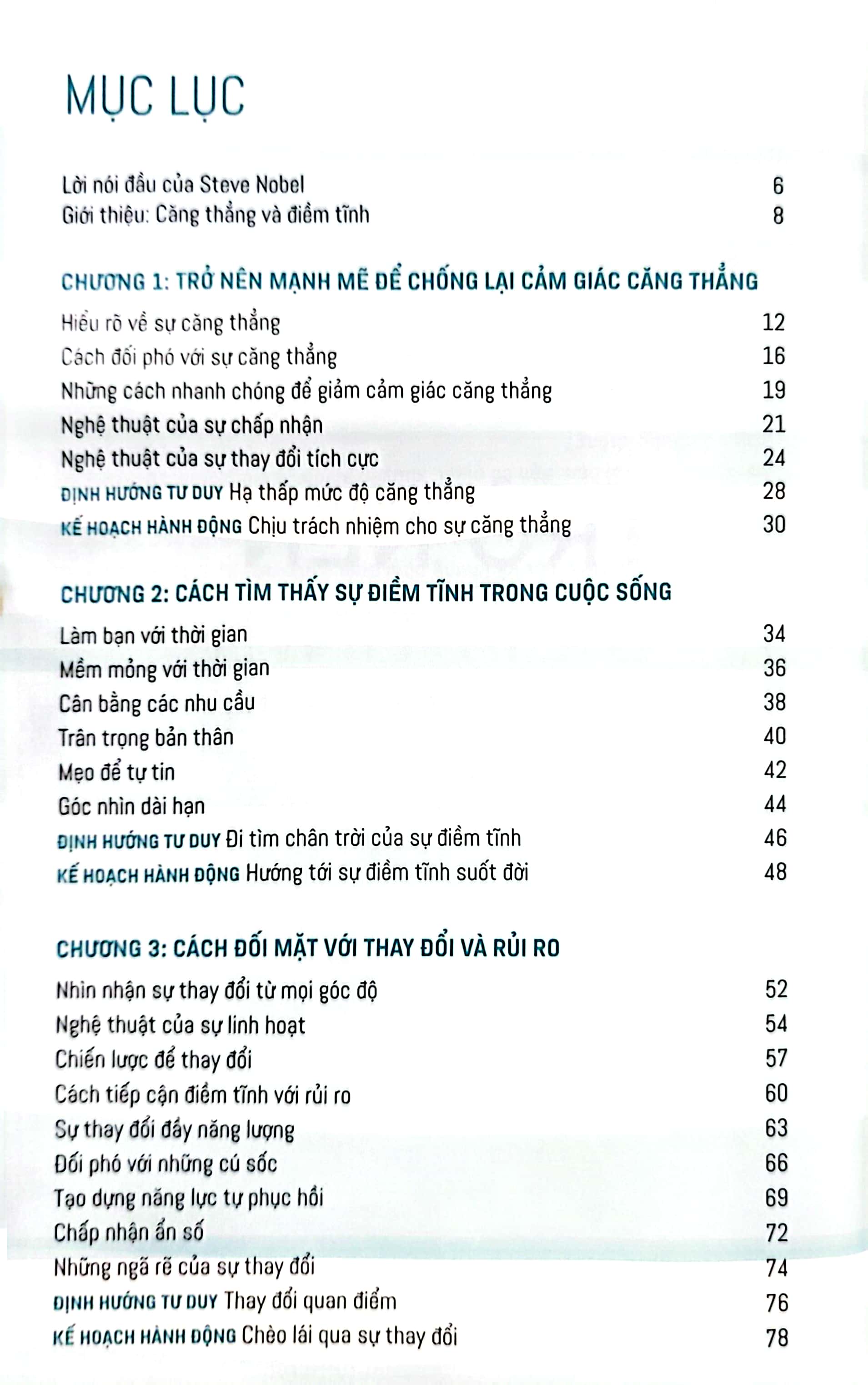 trở nên điềm tĩnh