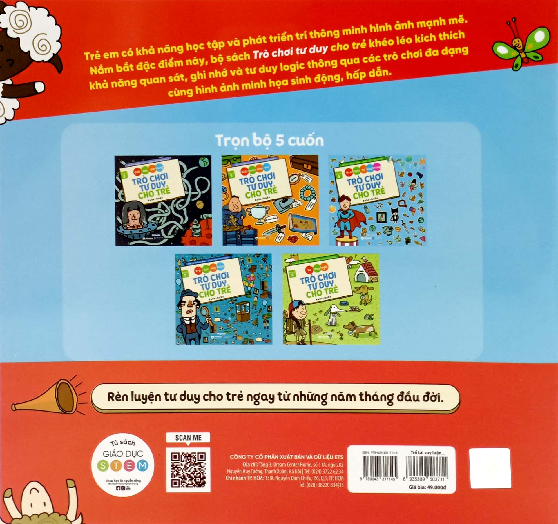 trổ tài suy luận - trò chơi tư duy cho trẻ (dành cho bé từ 5 tuổi)