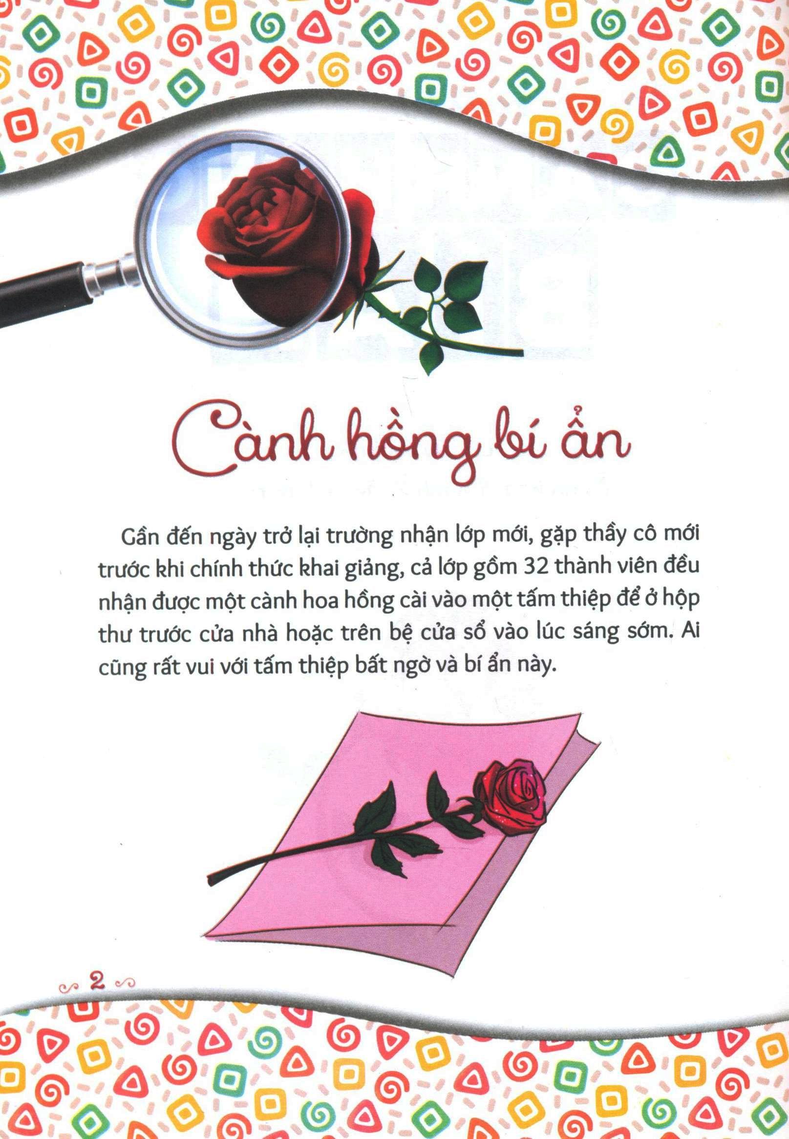 trổ tài thám tử - cành hồng bí ẩn