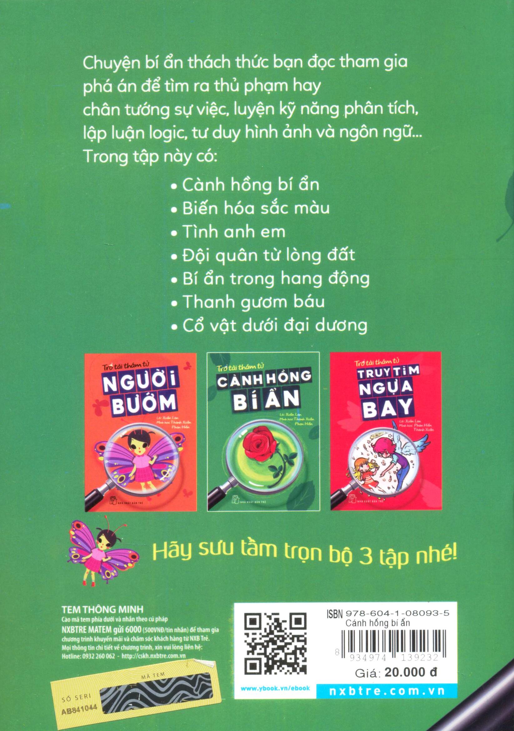 trổ tài thám tử - cành hồng bí ẩn