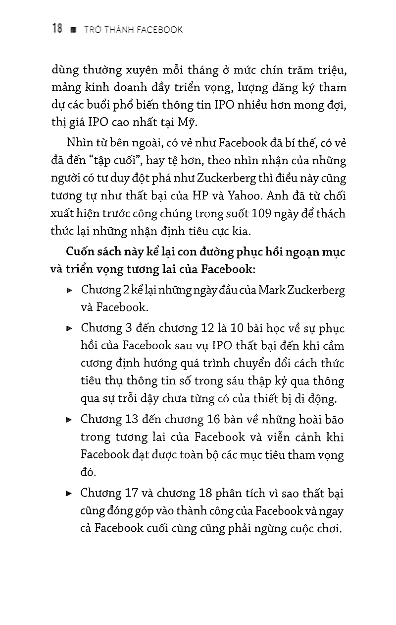trở thành facebook - 10 thách thức trên con đường tái lập thế giới