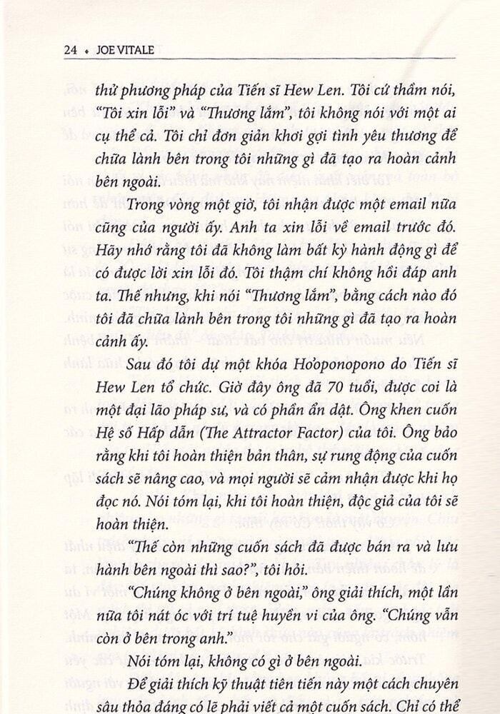 trở về không - trải nghiệm ho'oponopono