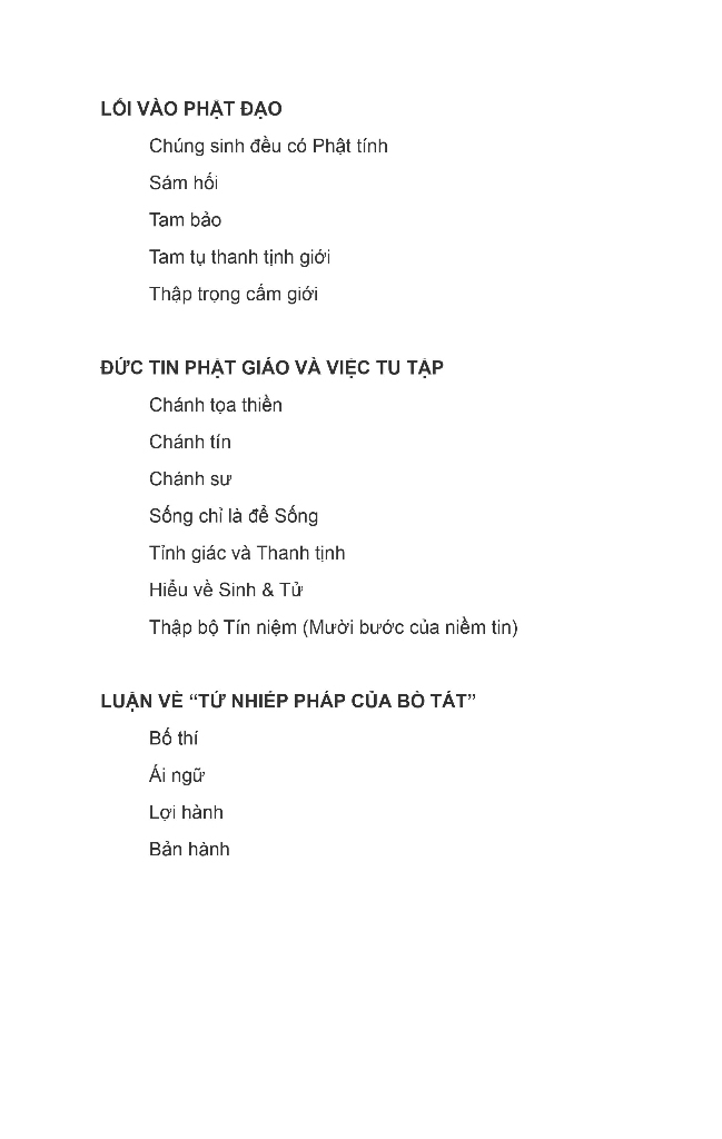 trở về tĩnh lặng