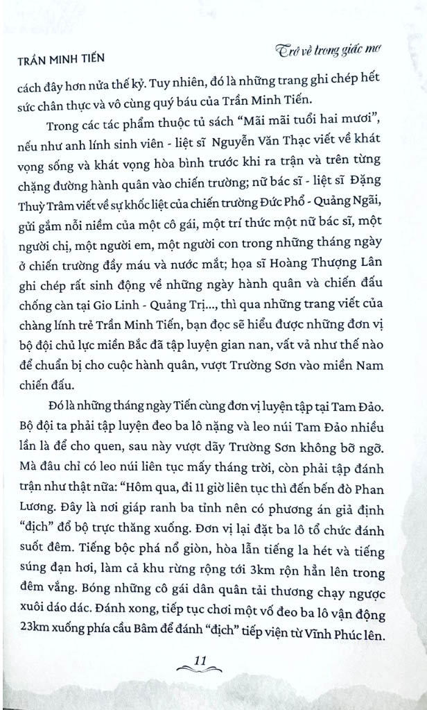 trở về trong giấc mơ (tái bản 2024)