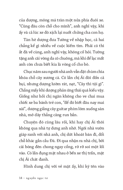 trôi - nguyễn ngọc tư