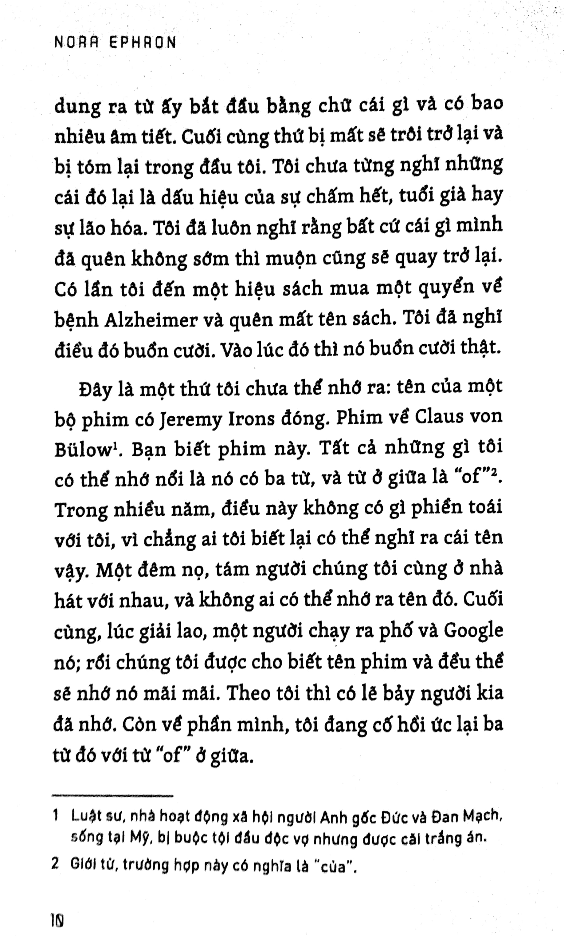 trời ơi, tôi chẳng nhớ gì cả
