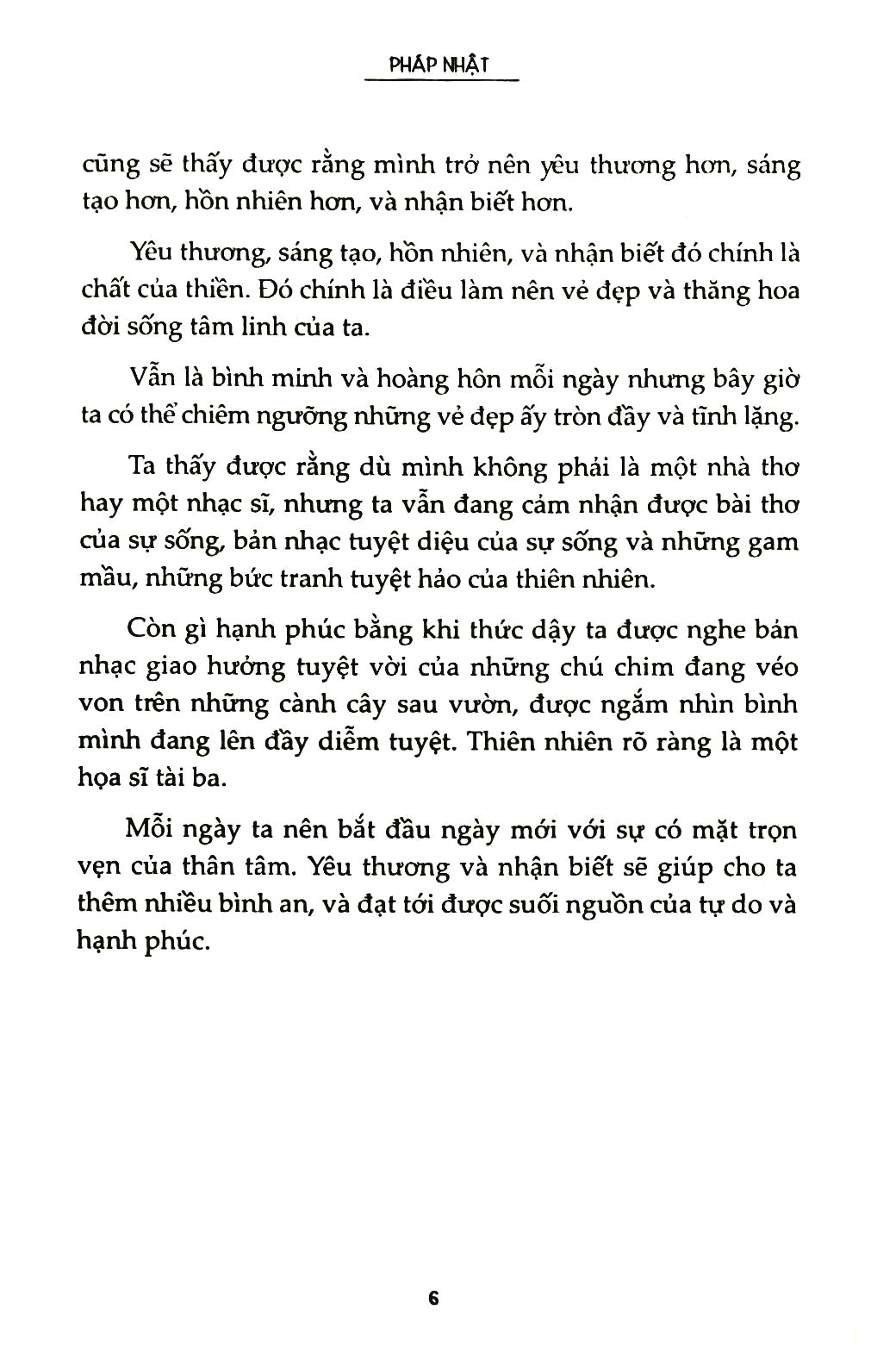 trọn vẹn cảm nhận yêu thương