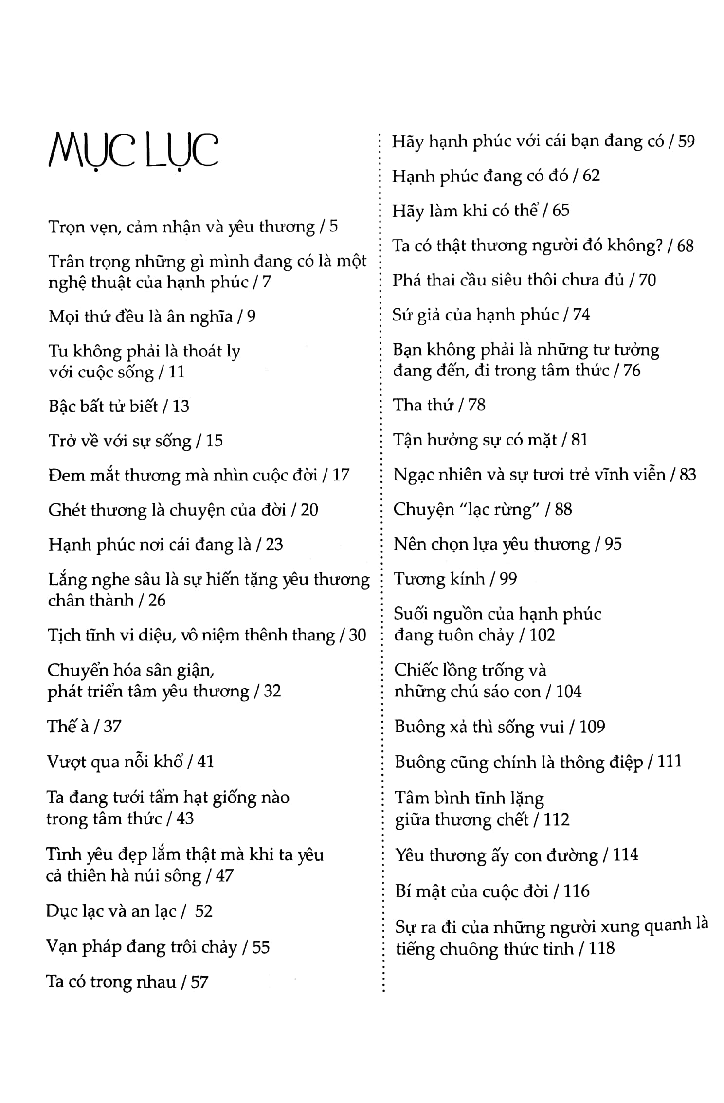 trọn vẹn, cảm nhận, yêu thương (tái bản lần 5) (2022)