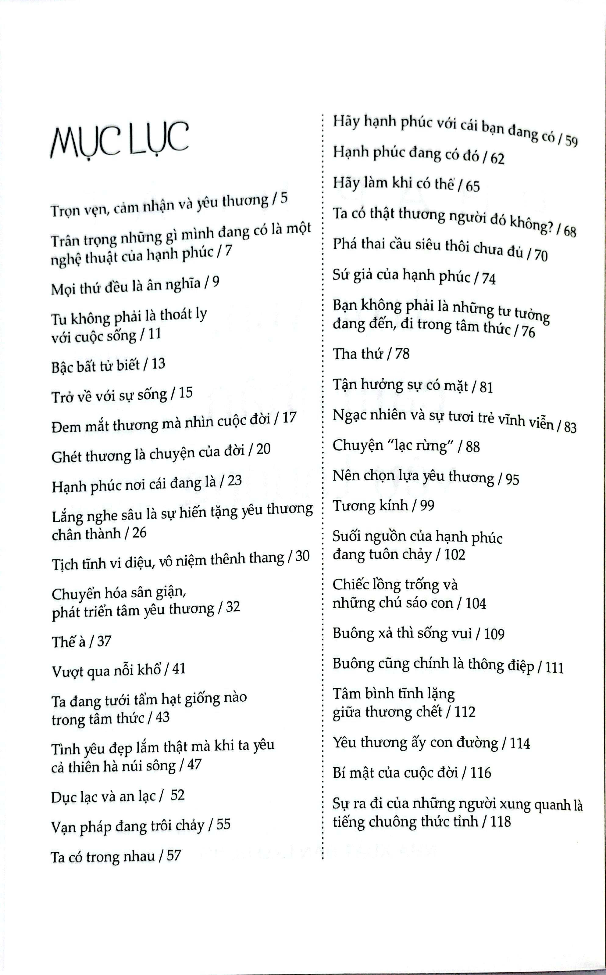 trọn vẹn, cảm nhận, yêu thương (tái bản lần 5) (2022)