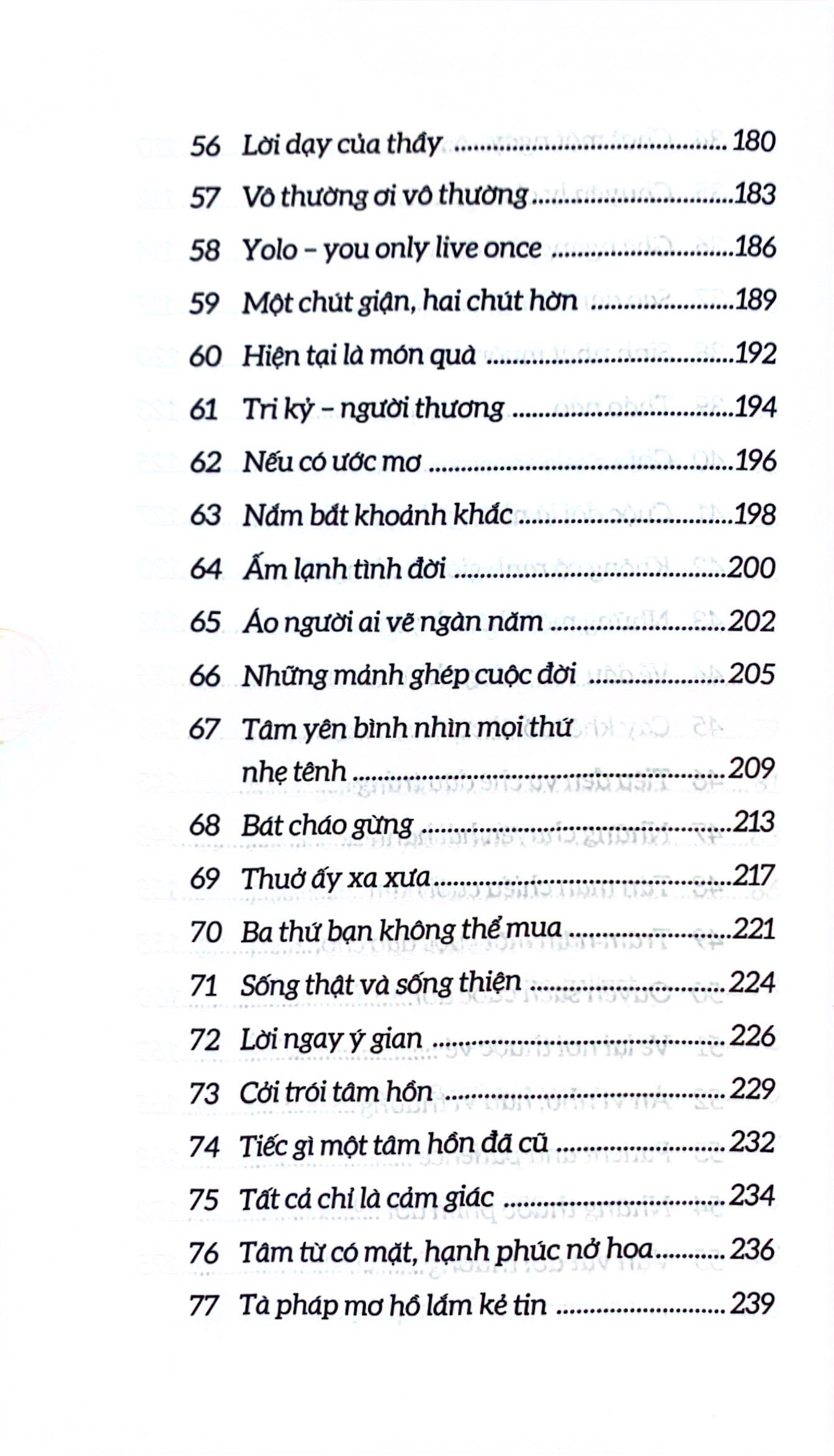 trọn vẹn từng khoảnh khắc