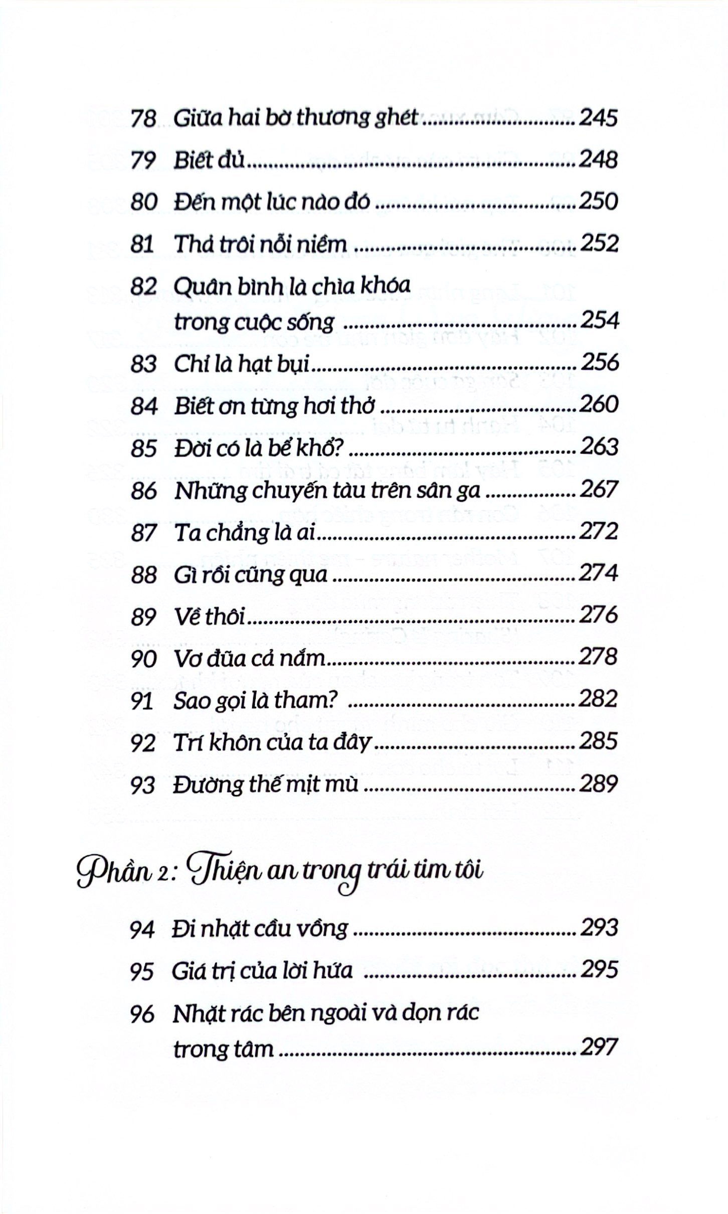 trọn vẹn từng khoảnh khắc