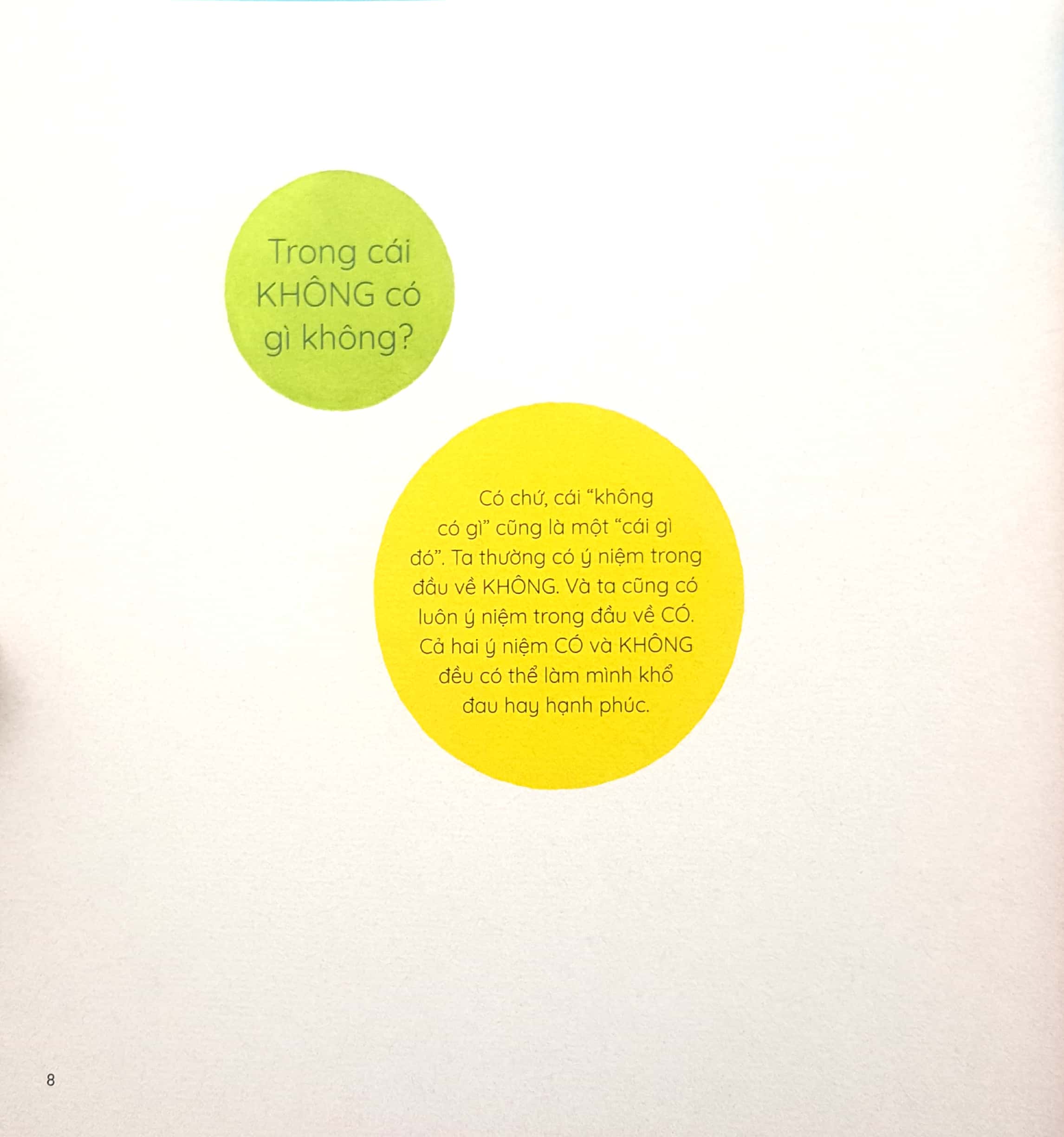 trong cái không có gì không?