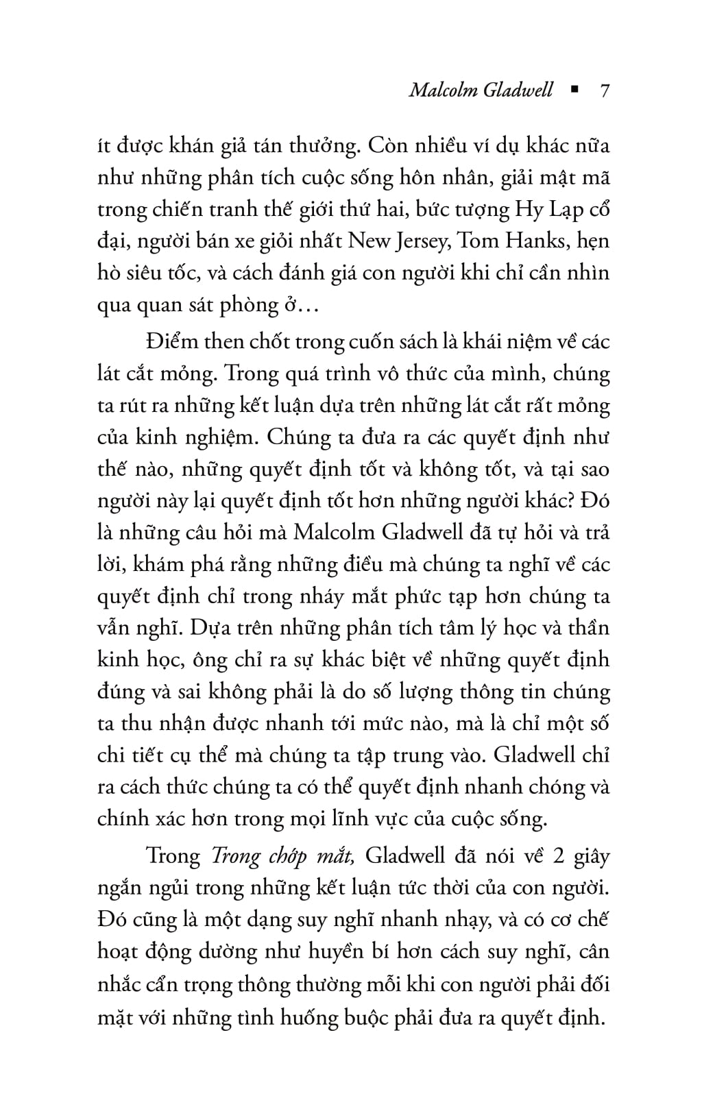 trong chớp mắt - blink (tái bản 2023)