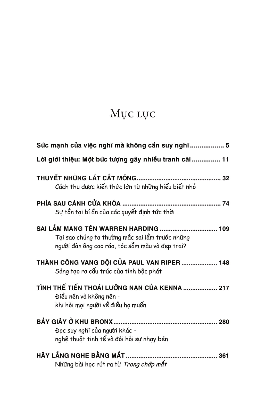 trong chớp mắt - blink (tái bản 2023)