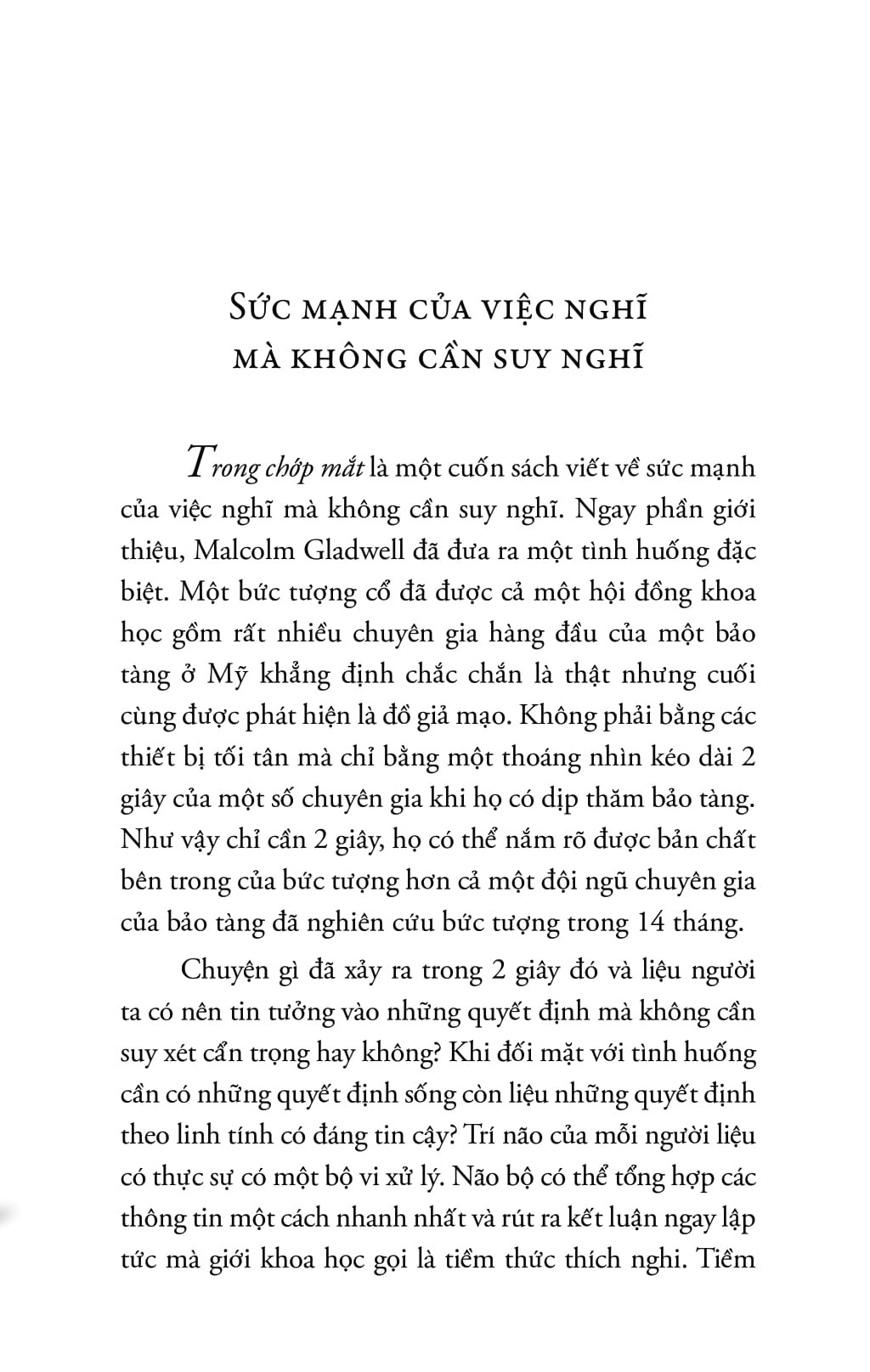 trong chớp mắt - blink (tái bản 2024)