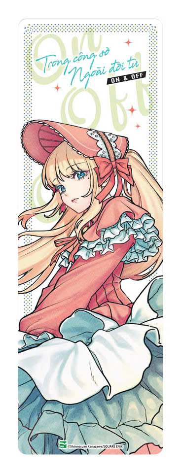 trong công sở, ngoài đời tư - on & off - tập 1 - bản sưu tầm - tặng kèm bookmark nhựa trong + huy hiệu kim loại + lenticular card + set keychain switch + thẻ staff