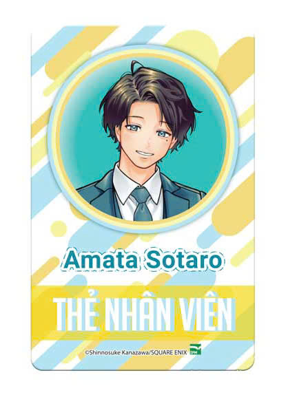 trong công sở, ngoài đời tư - on & off - tập 1 - bản sưu tầm - tặng kèm bookmark nhựa trong + huy hiệu kim loại + lenticular card + set keychain switch + thẻ staff