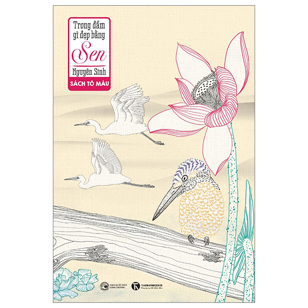 trong đầm gì đẹp bằng sen - sách tô màu