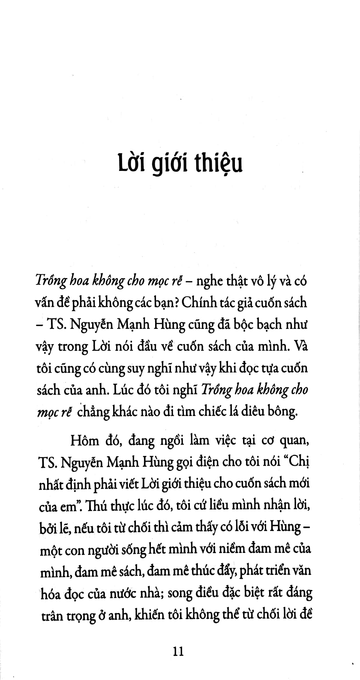 trồng hoa không cho mọc rễ (tái bản 2018)