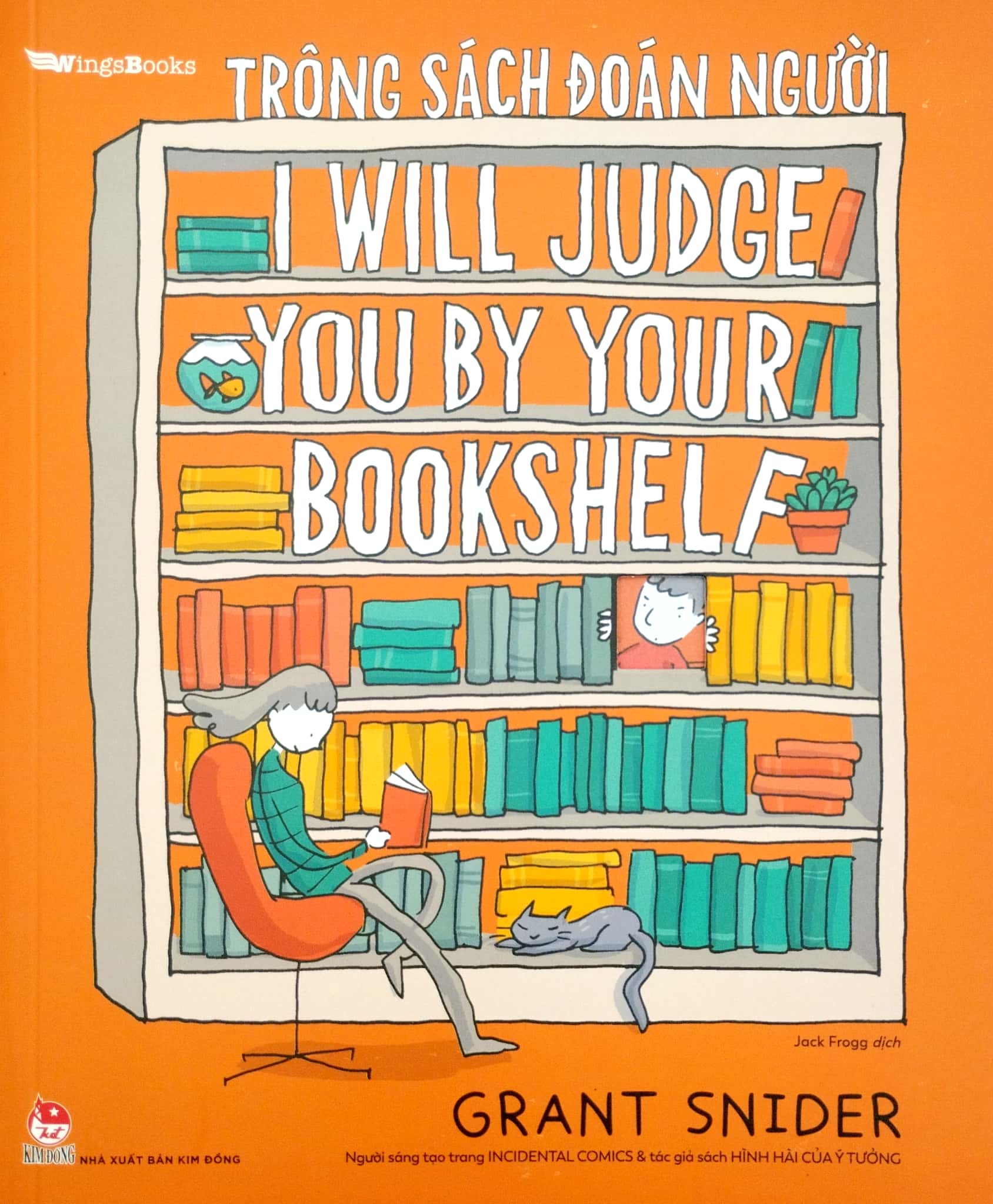trông sách đoán người - i will judge you by your bookshelf