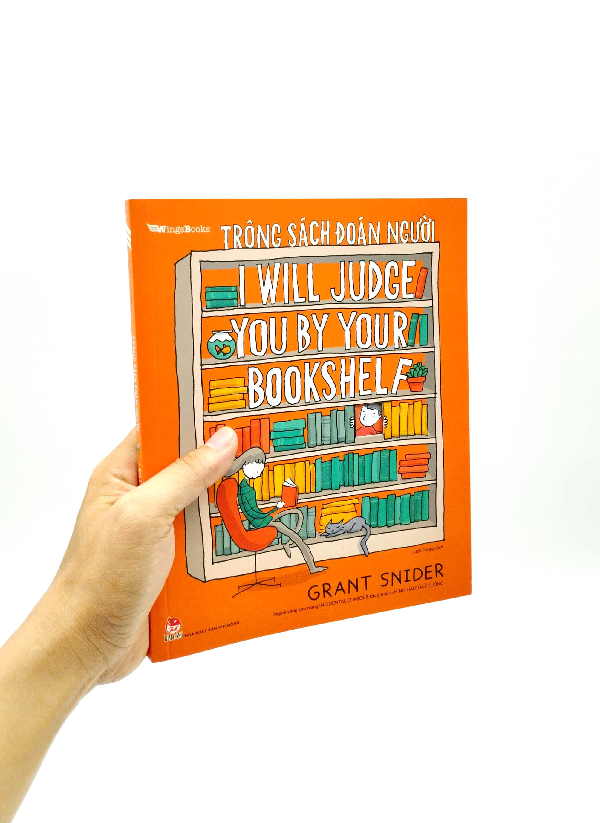trông sách đoán người - i will judge you by your bookshelf