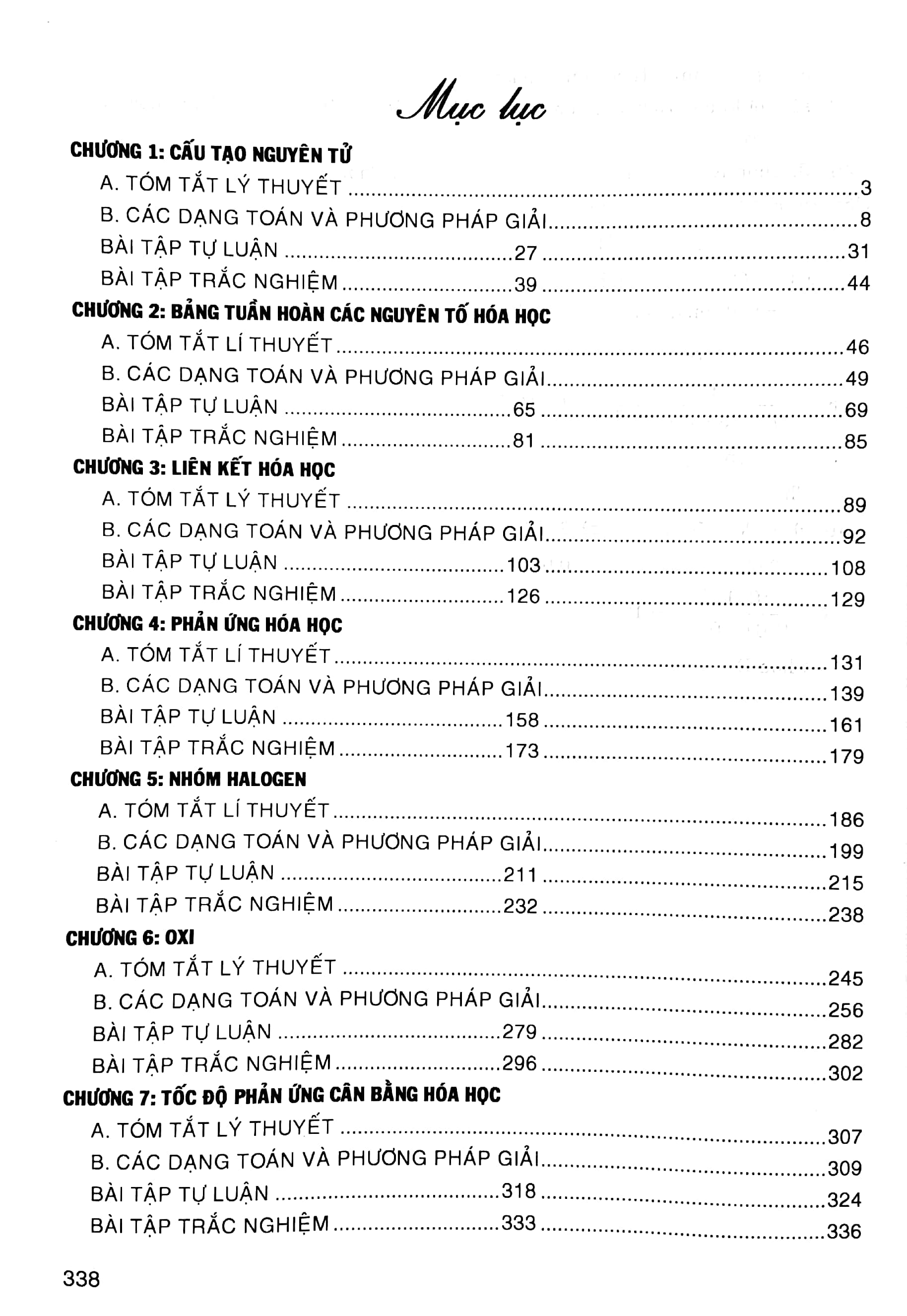 trọng tâm kiến thức hóa học 10 (biên soạn theo chương trình gdpt mới)