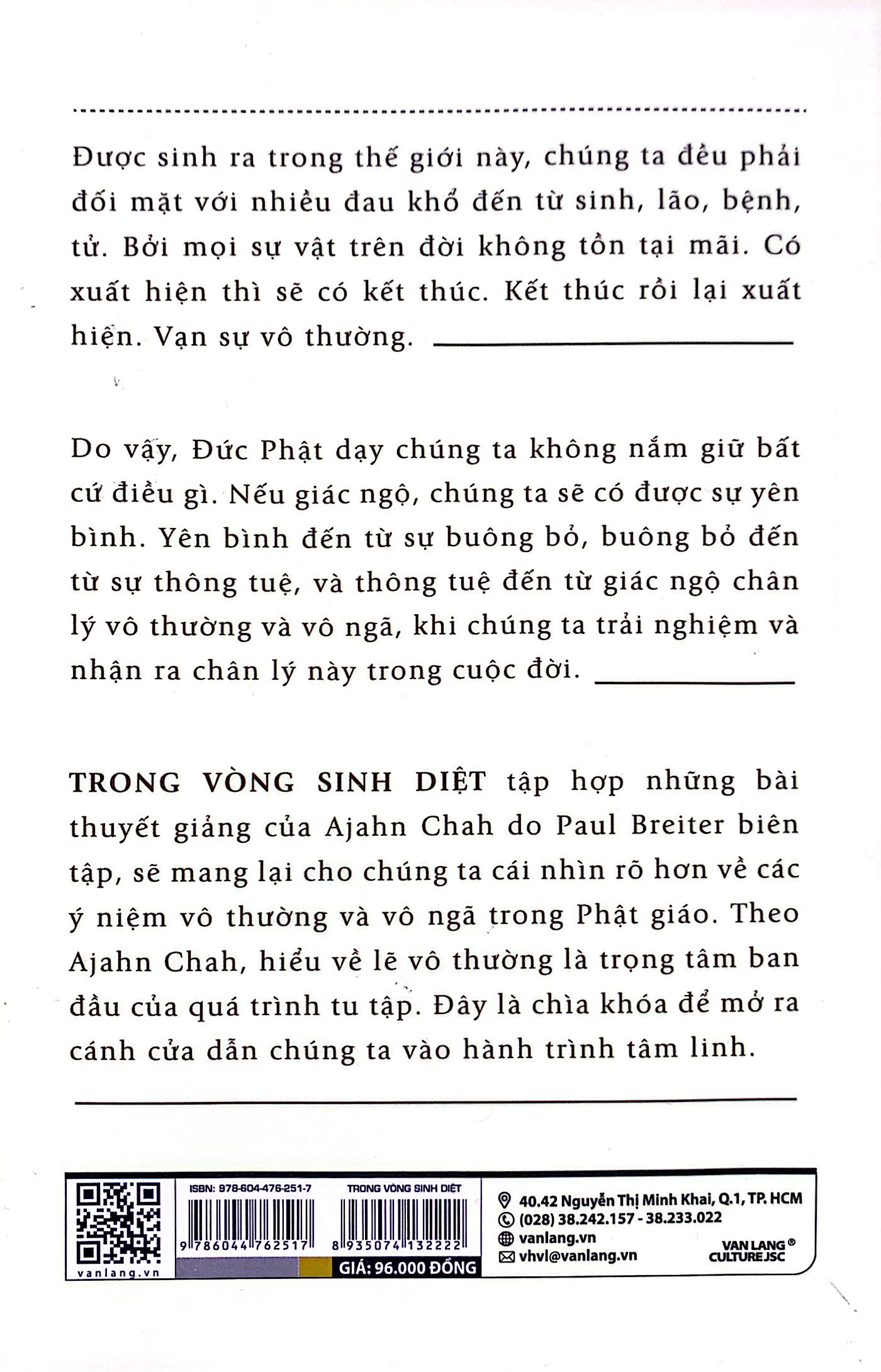 trong vòng sinh diệt (tái bản 2023)