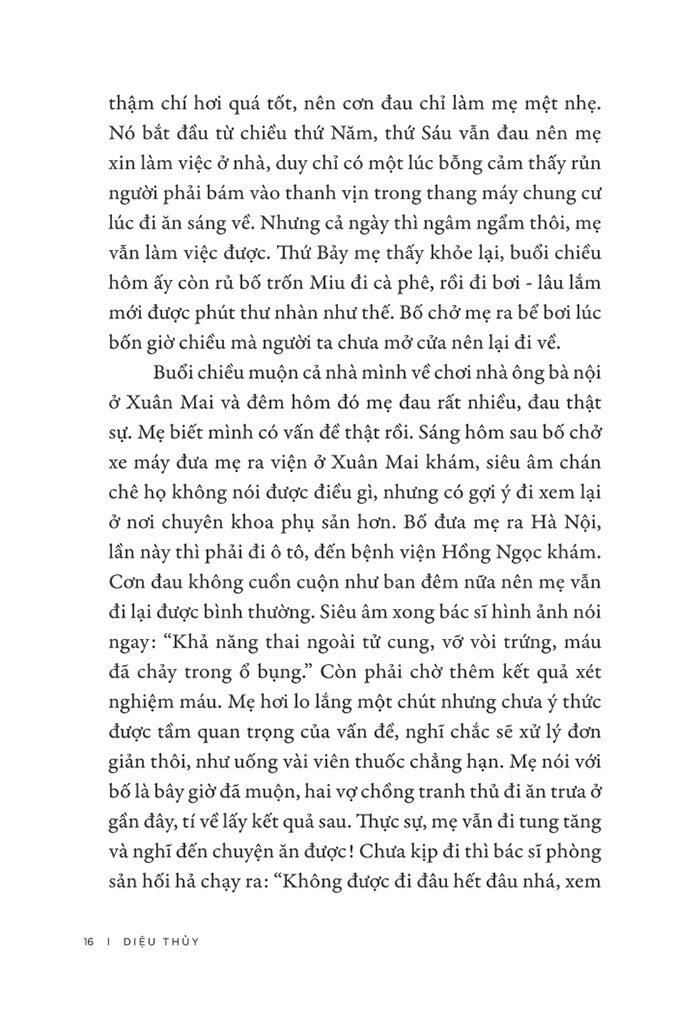 trong vòng tay mẹ