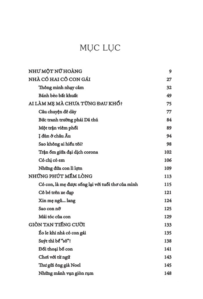 trong vòng tay mẹ