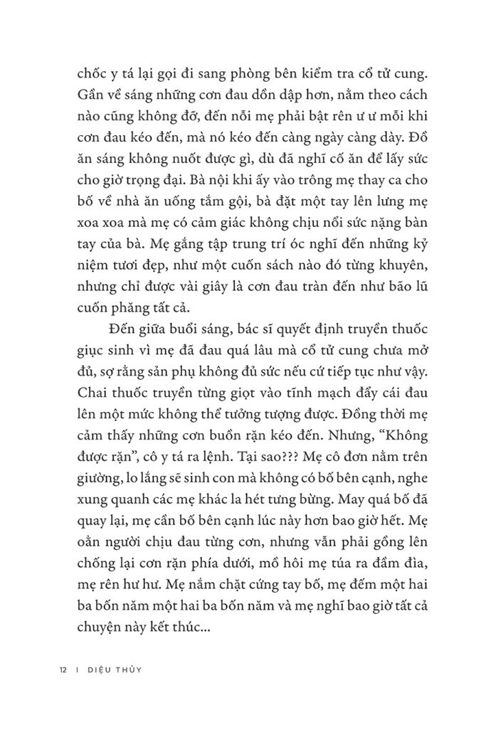 trong vòng tay mẹ