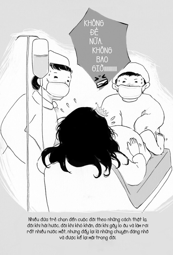 trong vòng tay mẹ